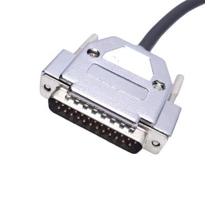 New – Open box DataPro 1013-03C Panel Mount Extension Cable, DB25 Male/Female, 3ft Length