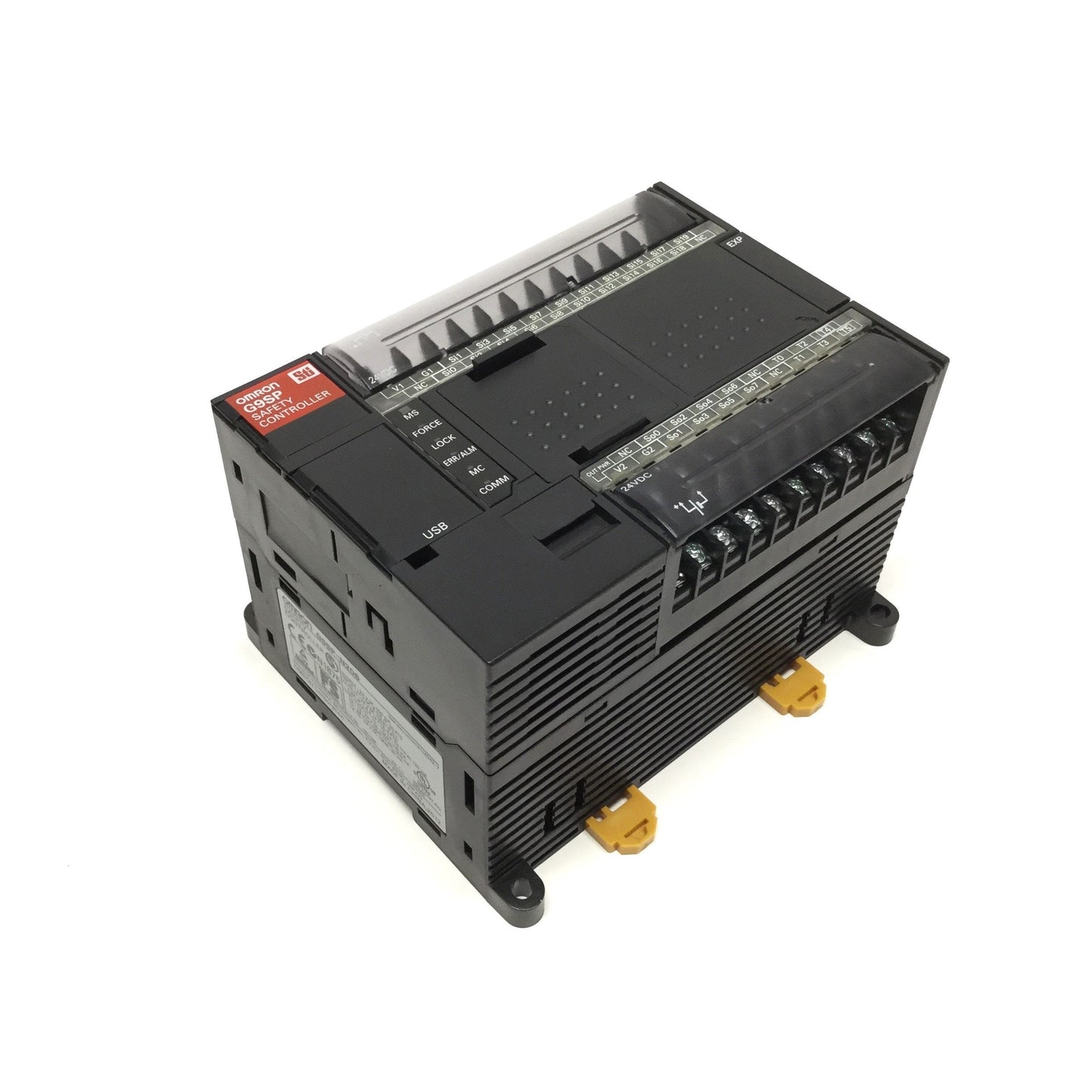 Used Omron G9SP-N20S Programmable Safety Controller 24VDC 20 Inputs, 8 Outputs, PNP