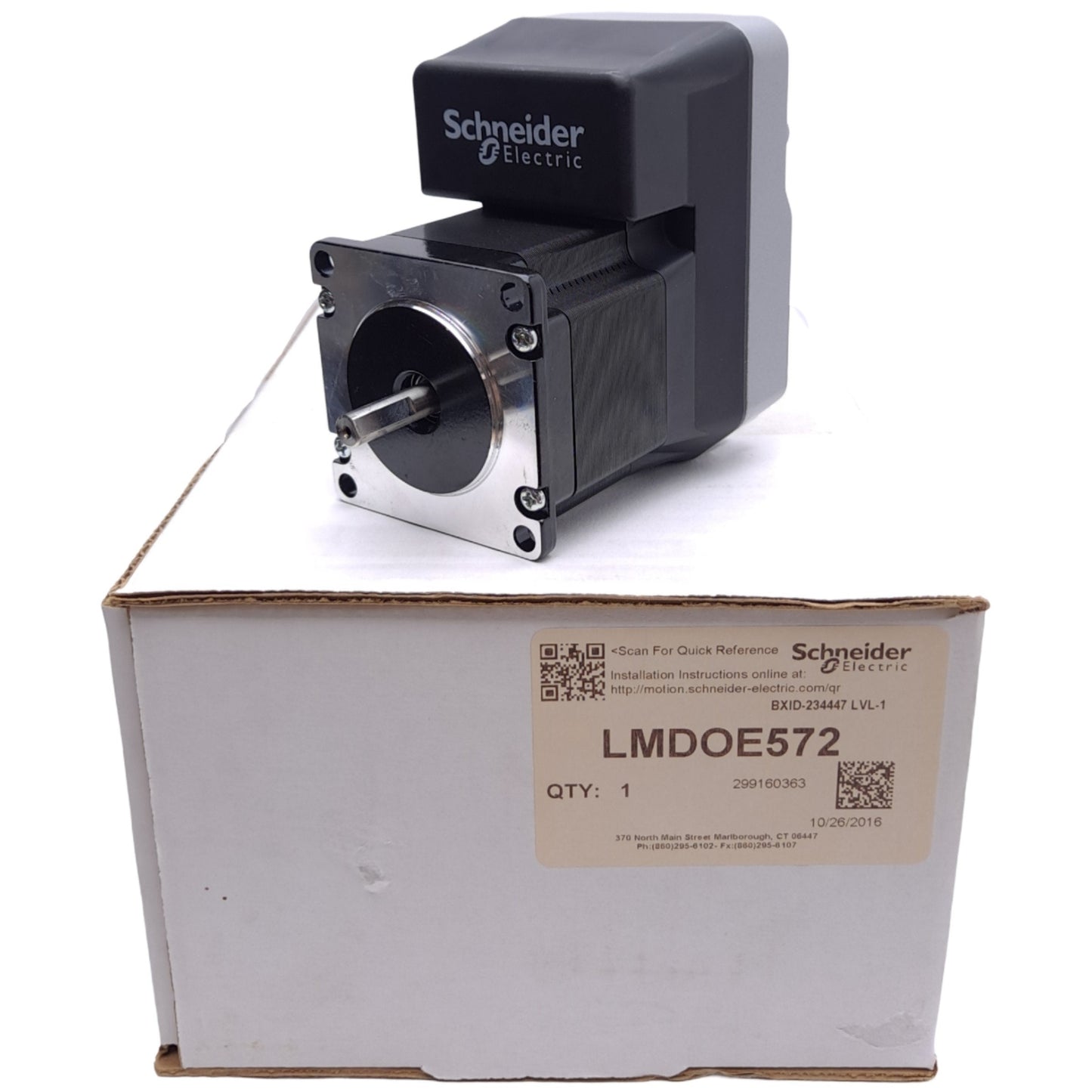 New Schneider Electric LMDOE572 Stepper Motor, Open Loop, EtherNet/IP, NEMA 23
