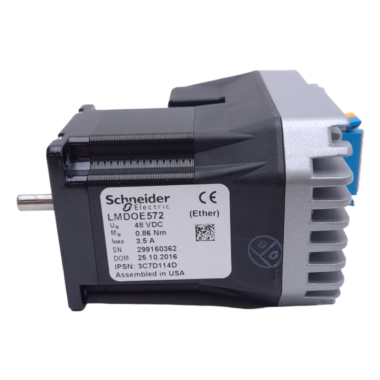 New Schneider Electric LMDOE572 Stepper Motor, Open Loop, EtherNet/IP, NEMA 23