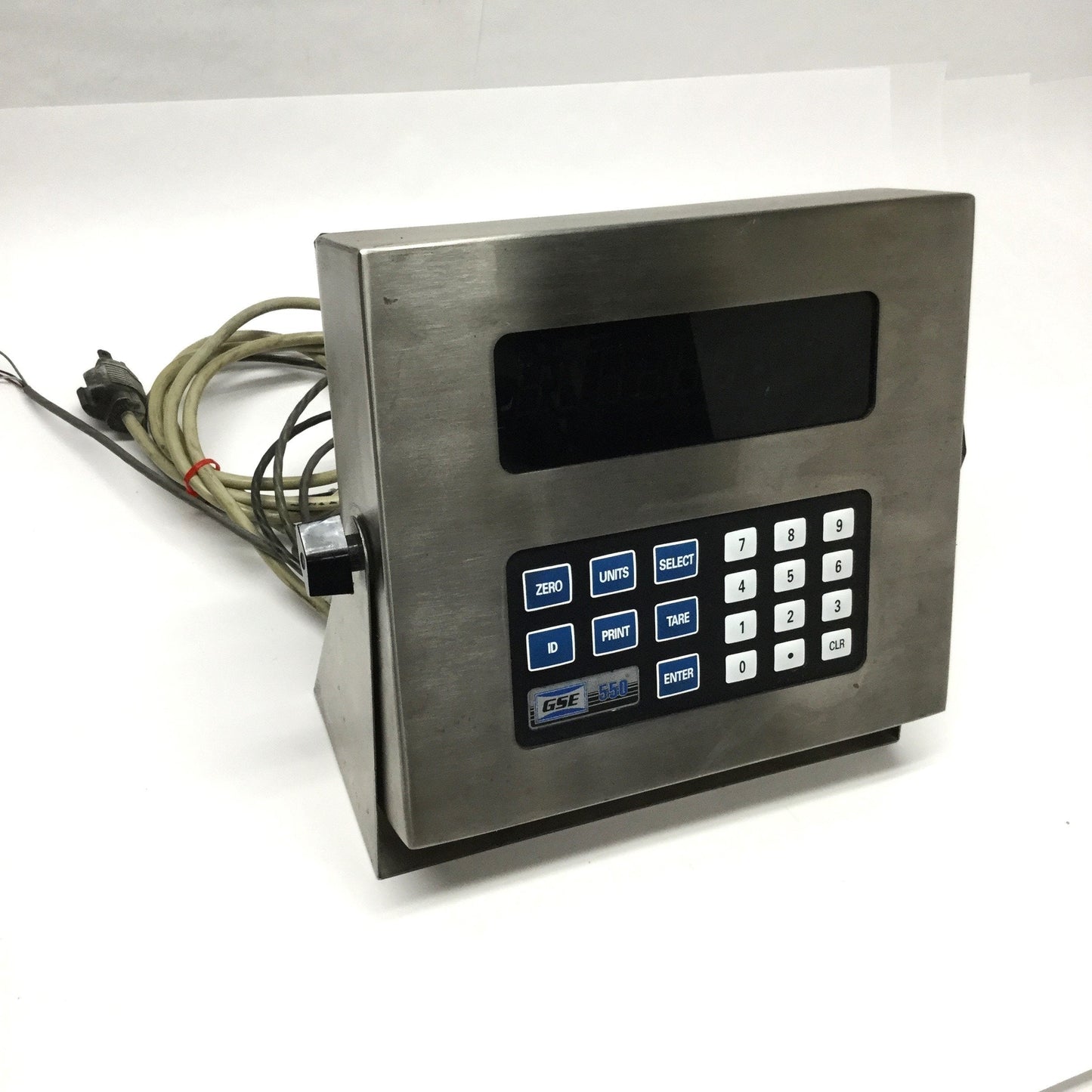 Used GSE 550 200550-00000 Programmable Digital Weight Indicator 115VAC *No Scale*