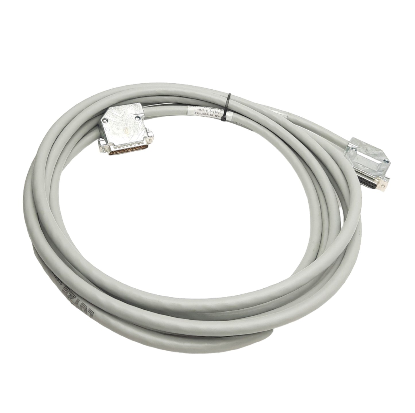 Used Aerotech C165010-50-25DU-25DU9OL Npaq Feedback Cable For Linear Stages 5m Length