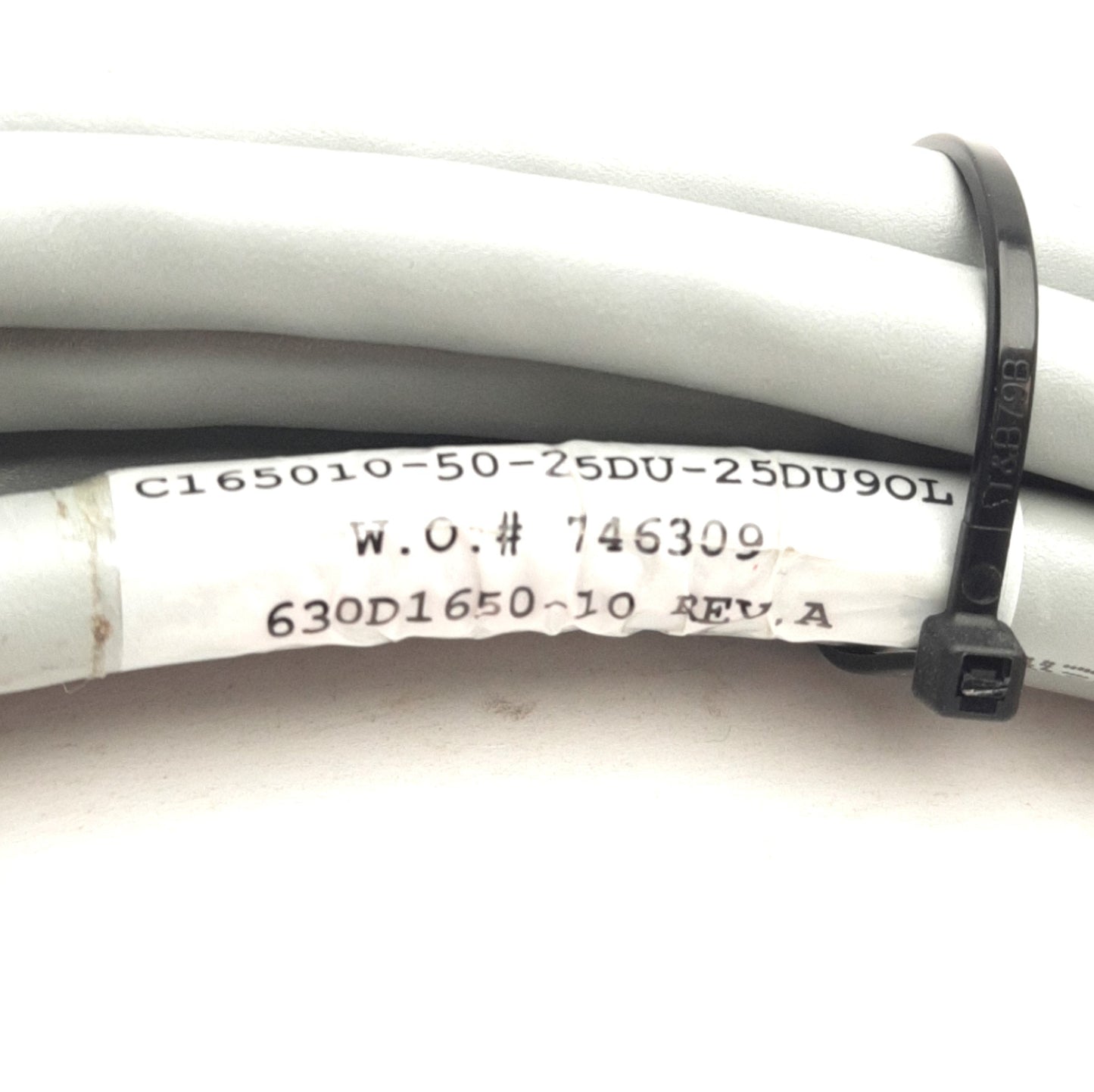 Used Aerotech C165010-50-25DU-25DU9OL Npaq Feedback Cable For Linear Stages 5m Length