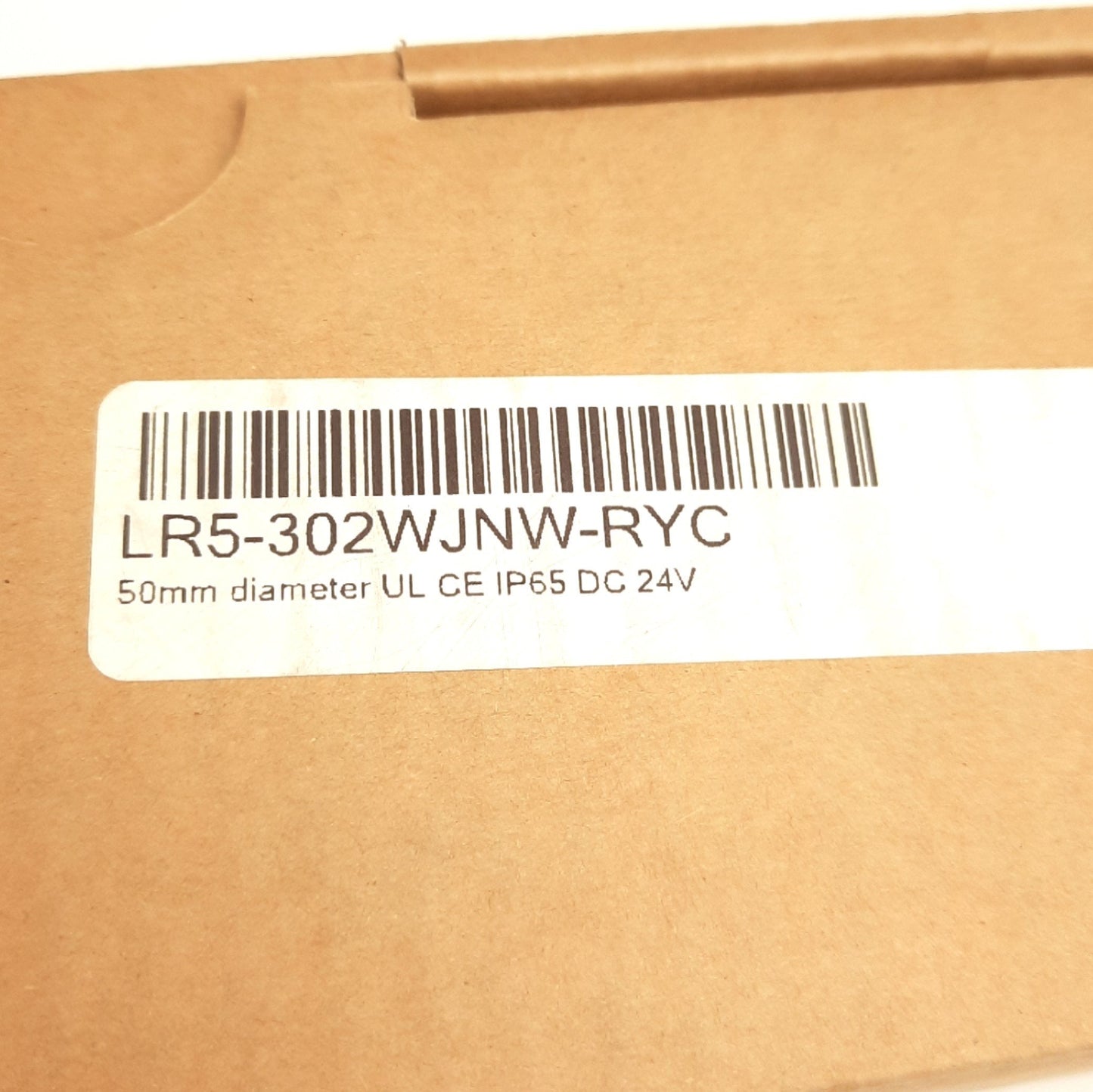 New Patlite LR5-302WJNW-RYC Stack Light Tower, ø50mm, Red/Yellow/White, 24VDC