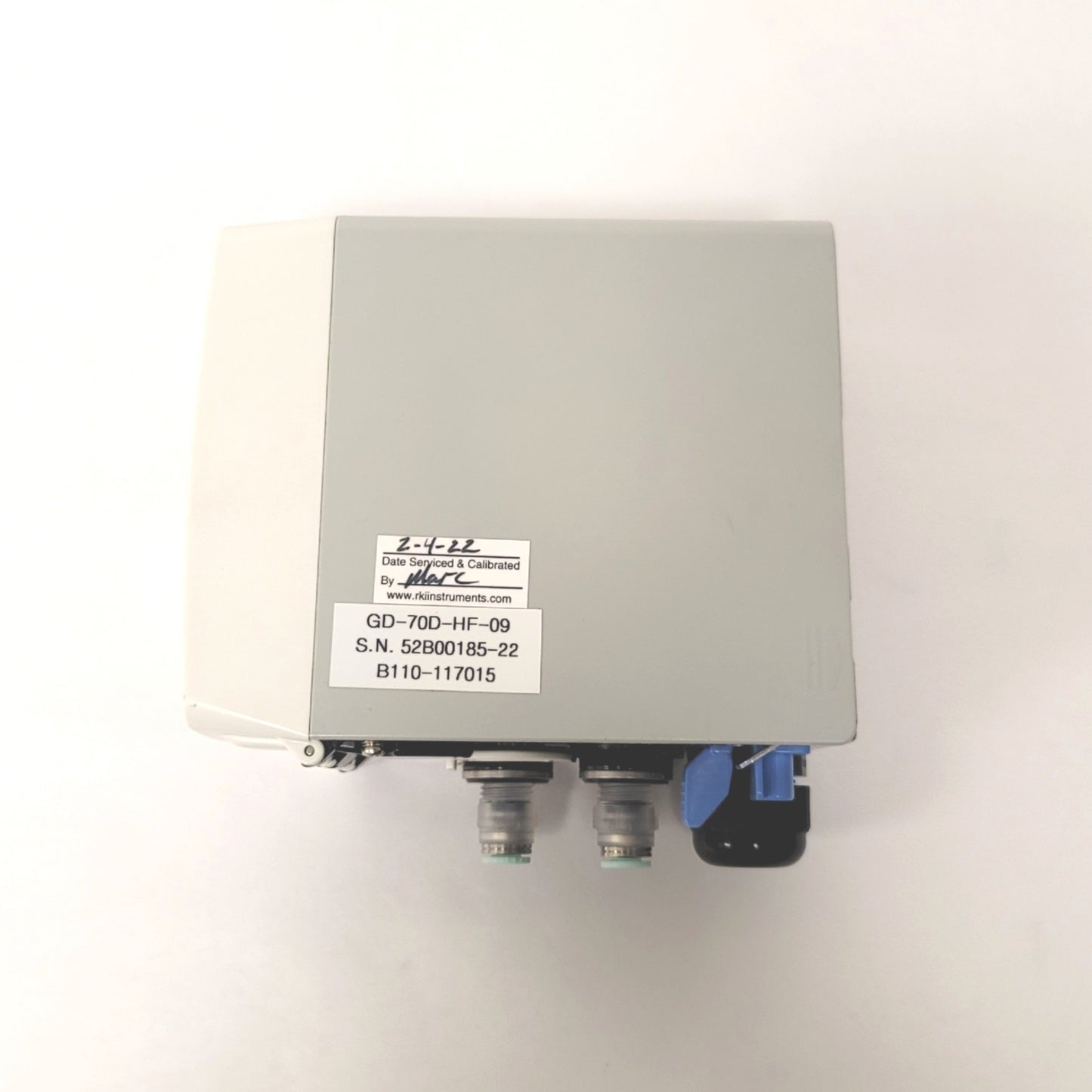 Used RKI Instruments GD-70D-HF-09 Sample Draw Gas Transmitter With ESU-K233-EX, 9PPM