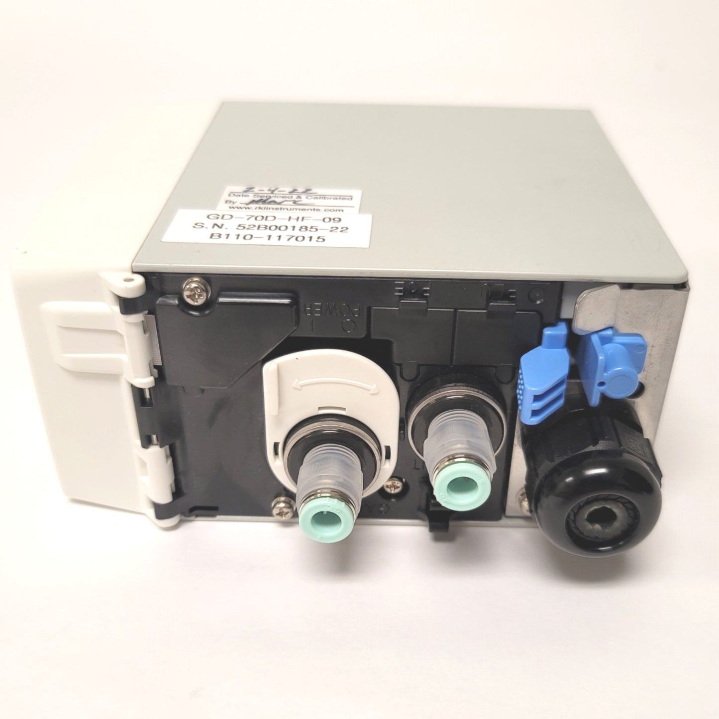 Used RKI Instruments GD-70D-HF-09 Sample Draw Gas Transmitter With ESU-K233-EX, 9PPM