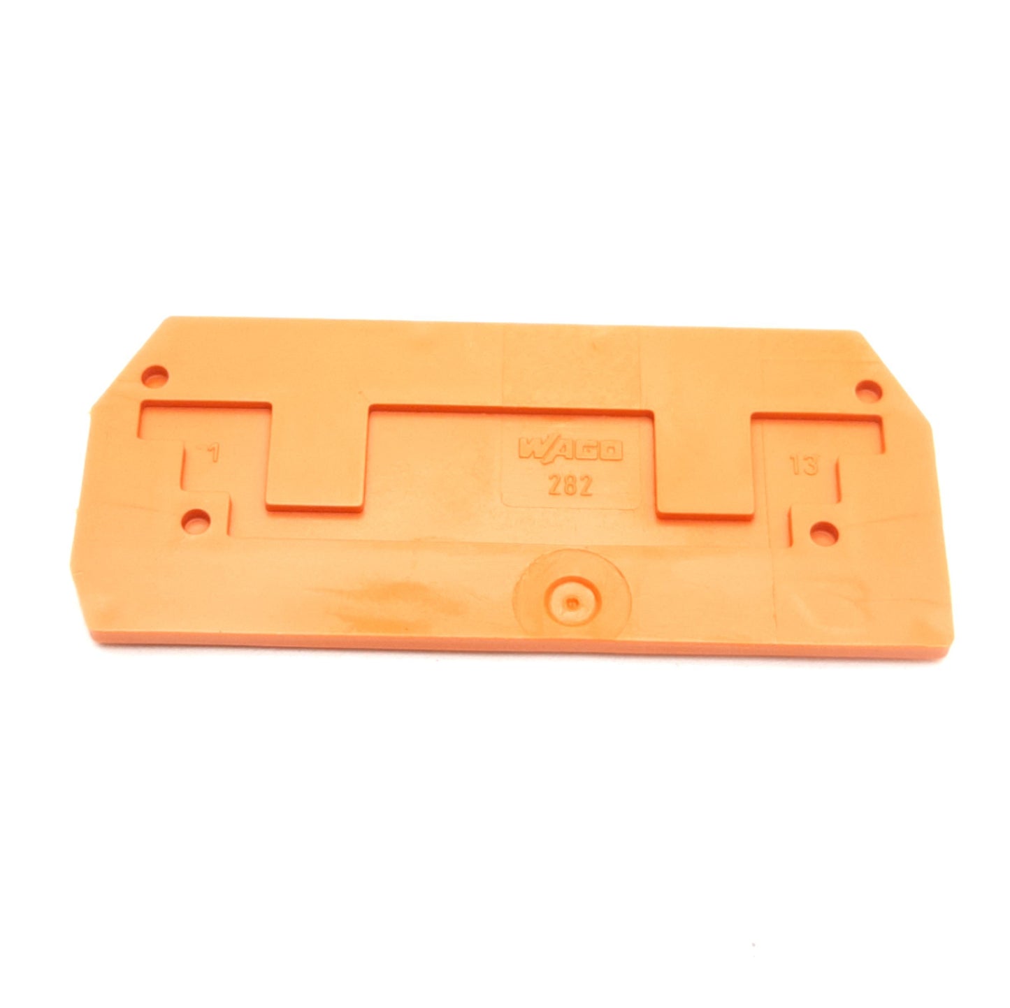 New – Open box Lot of 15 Wago 282-328 Terminal Block Intermediate & End Plates, 2.5mm Width