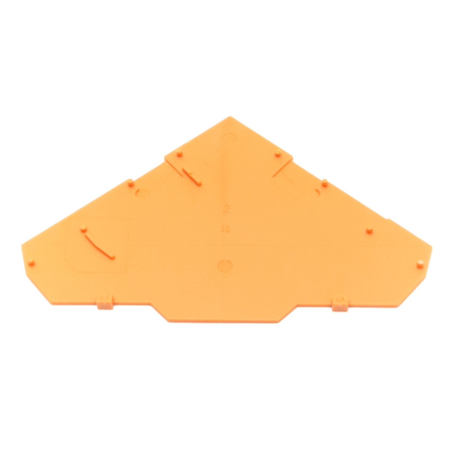 New – Open box Lot of 30 Wago 280-321 Triple Decker Terminal End & Intermediate Plate, 1mm