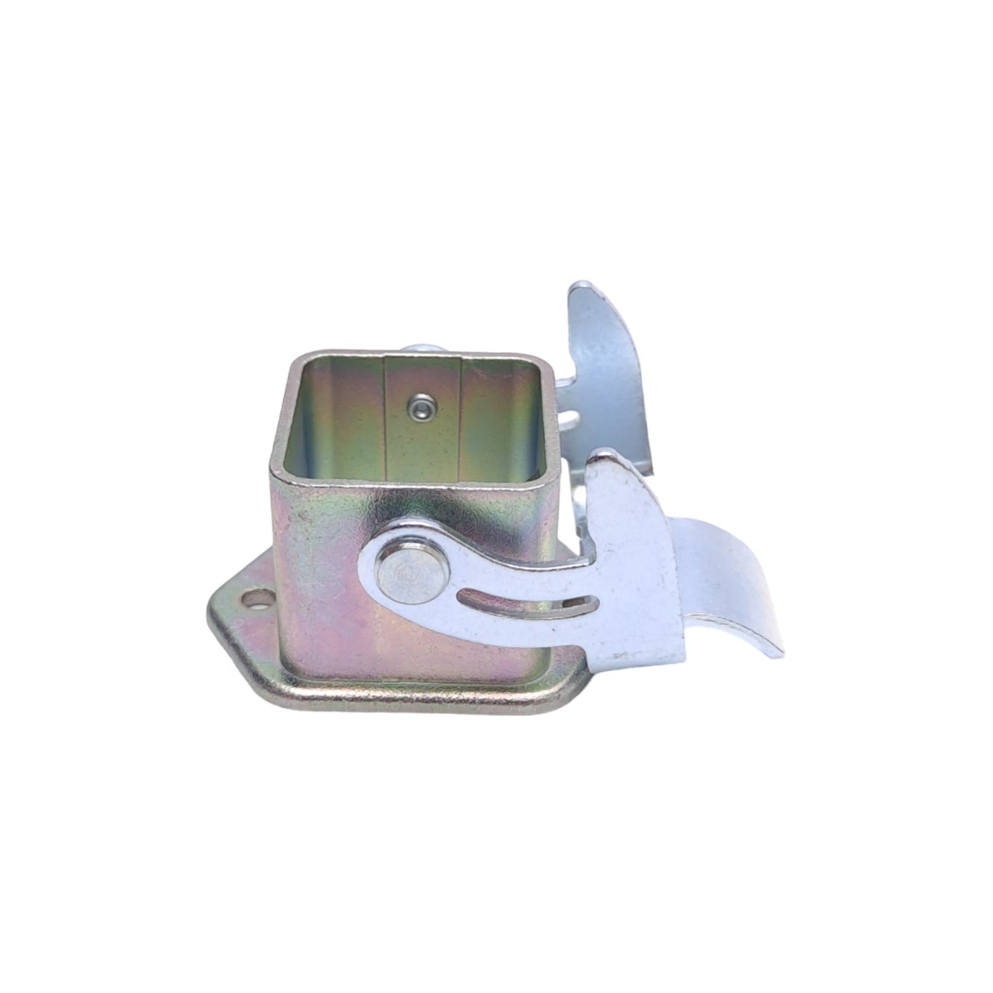 New – Open box Harting 09620030301 Bulkhead Mounted Housing, Size 3A, Locking Lever, Zinc