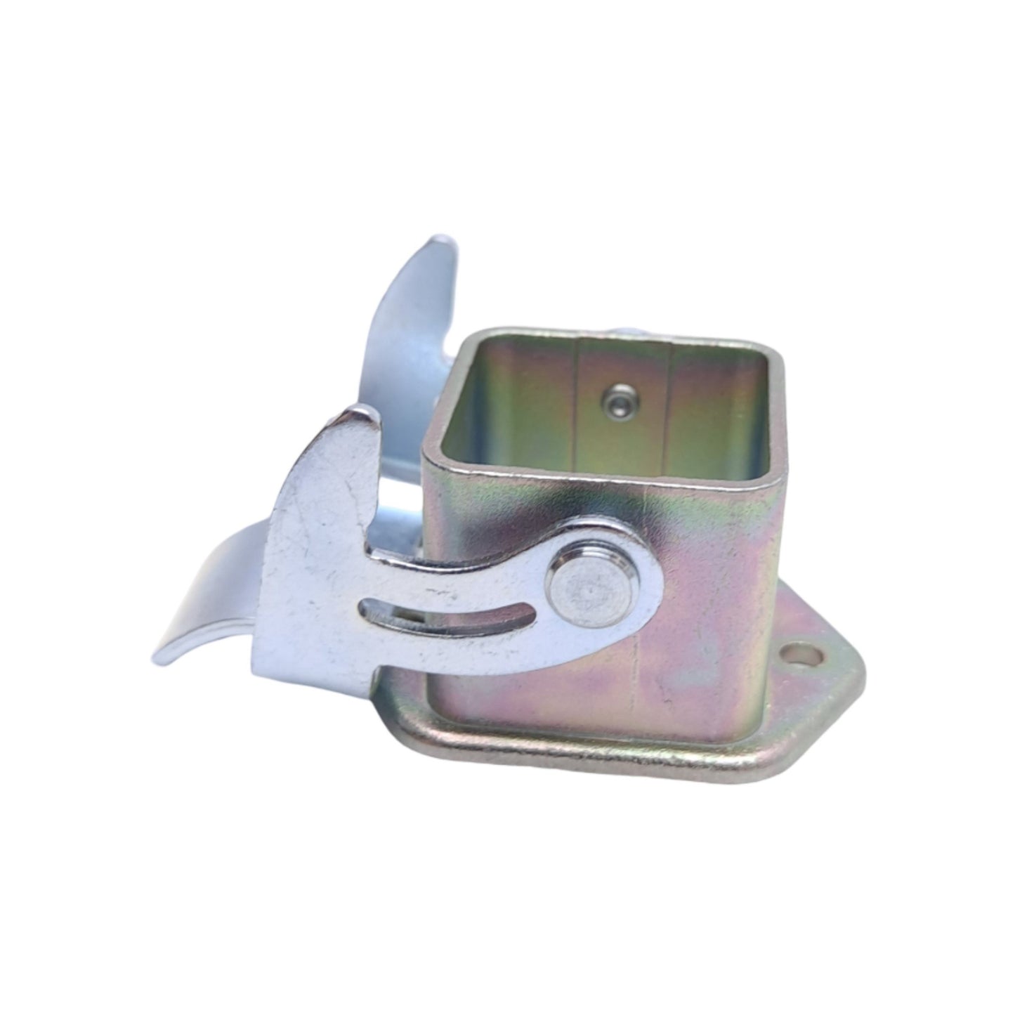 New – Open box Harting 09620030301 Bulkhead Mounted Housing, Size 3A, Locking Lever, Zinc