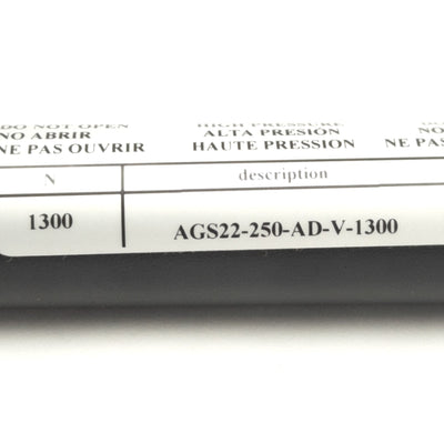 New – Open box Ace Controls AGS22-250-AD-V-1300 Gas Shock Absorber, 250mm Stroke, 1300J