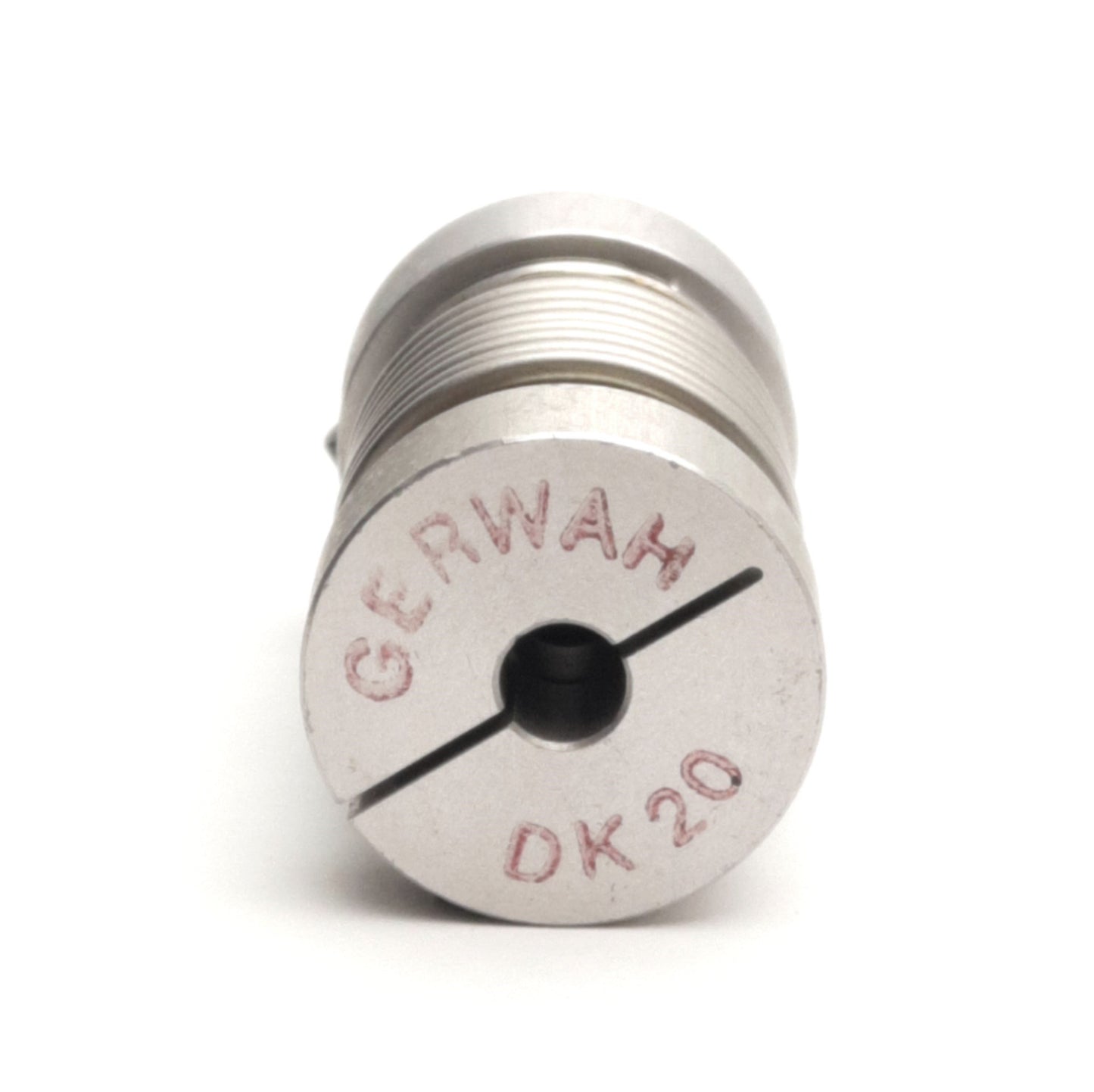 Used Gerwah DK20/43-6H7-6H7 Metal Bellows Coupling 6mm Bores, 43mm Length, 2Nm