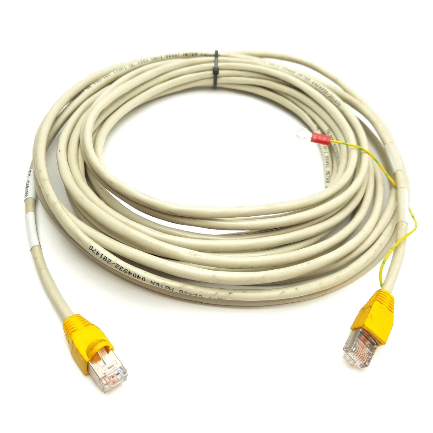 Used Unitronics EXL-CAB1000 PLC Ethernet Expansion Cable, RJ45 Male to Male, 10m