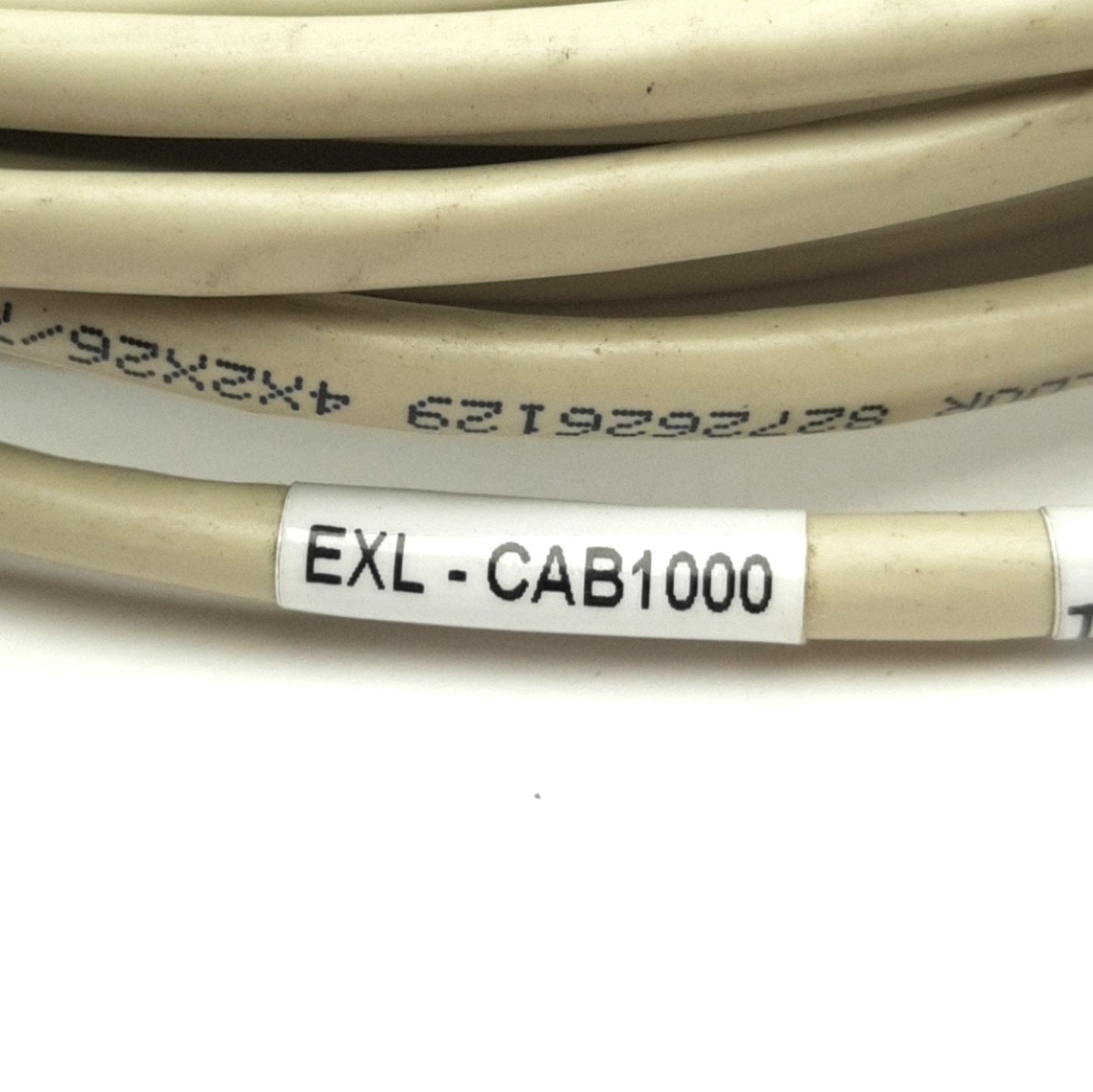 Used Unitronics EXL-CAB1000 PLC Ethernet Expansion Cable, RJ45 Male to Male, 10m