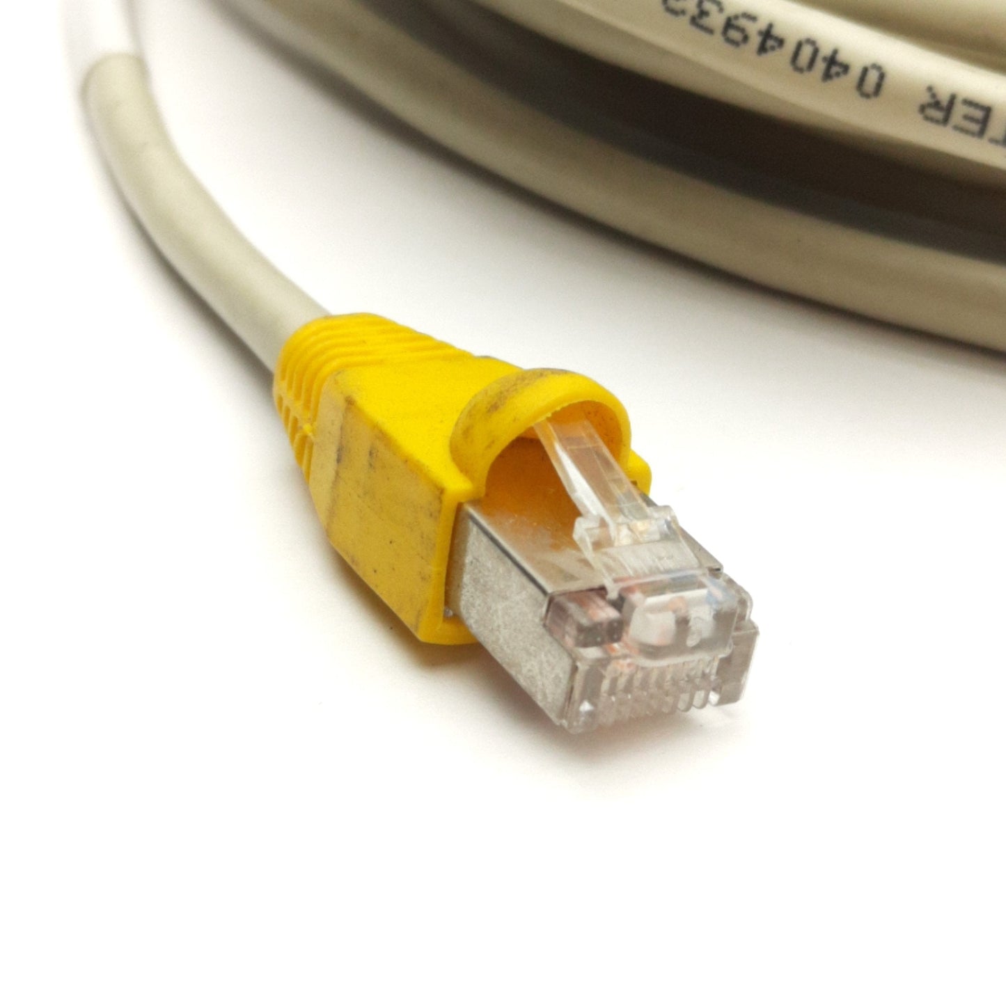Used Unitronics EXL-CAB1000 PLC Ethernet Expansion Cable, RJ45 Male to Male, 10m
