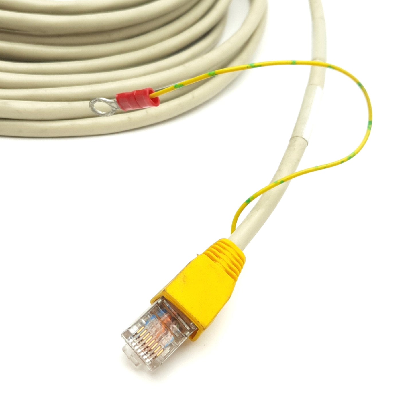 Used Unitronics EXL-CAB1000 PLC Ethernet Expansion Cable, RJ45 Male to Male, 10m