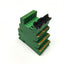 Used Lot of 7 Phoenix Contact PLC-BPT-24DC/21 Relay Socket Base, 24VDC, DIN Rail