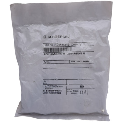 New Schmersal 101174113 AZM161-B6-2177 Actuator Key, W/ Centering Guide, For AZM 161