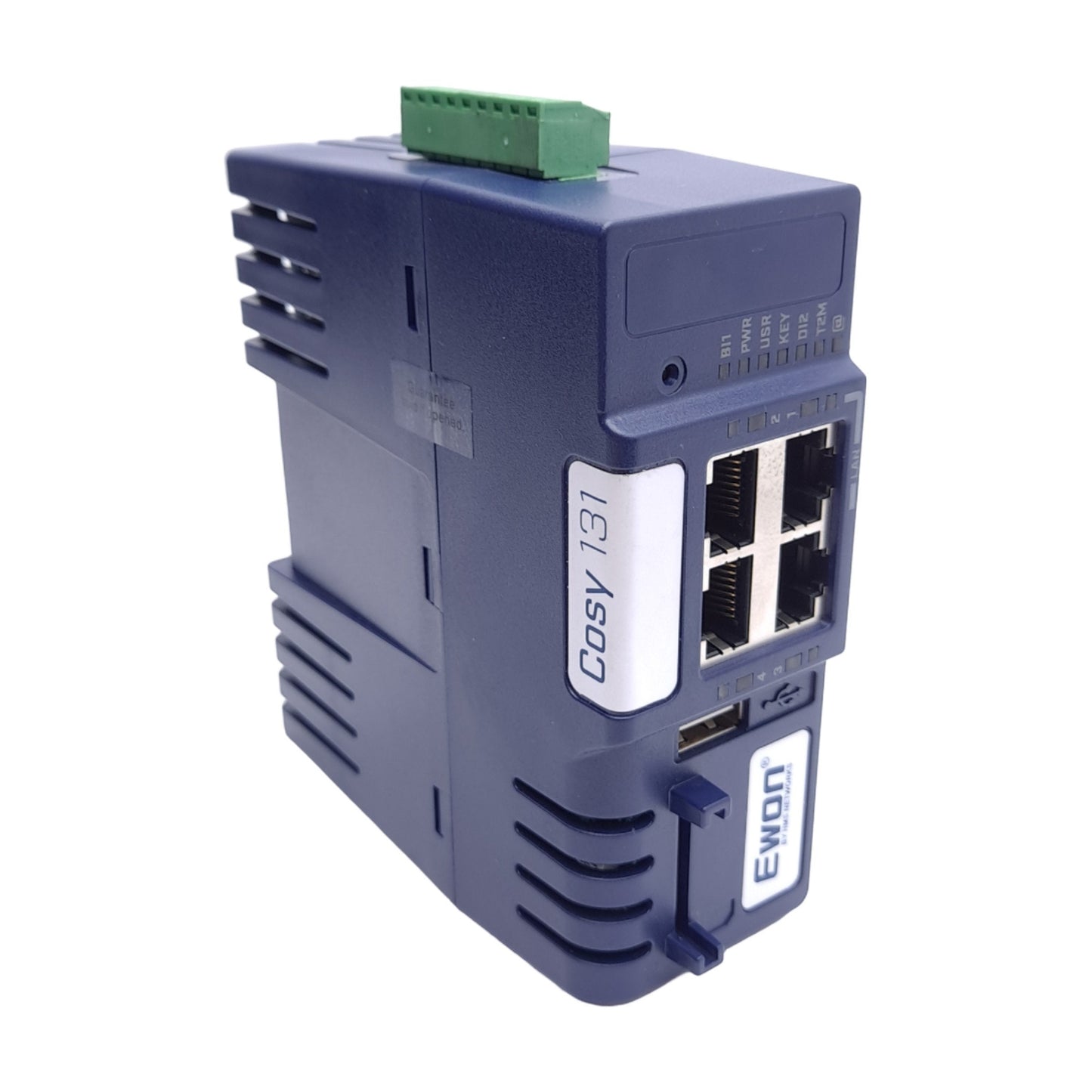 Used Ewon EC61330_00MA/S Cosy 131 Industrial Remote Access Gateway, 4x RJ45 LAN/WAN