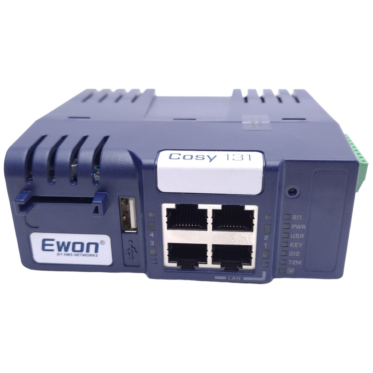 Used Ewon EC61330_00MA/S Cosy 131 Industrial Remote Access Gateway, 4x RJ45 LAN/WAN