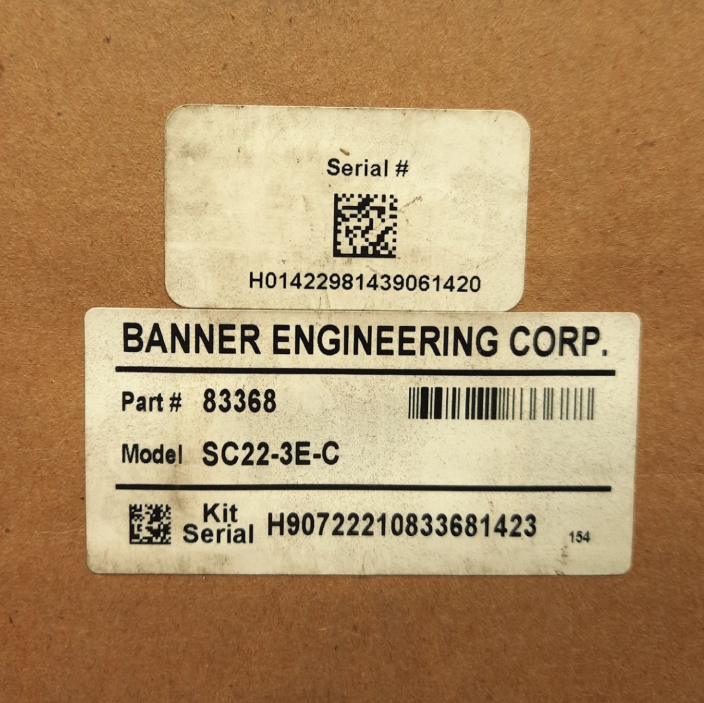 New – Open box Banner SC22-3E-C 83368 Safety Controller, 22 Inputs, 3-Safety PNP Outputs, 24VDC