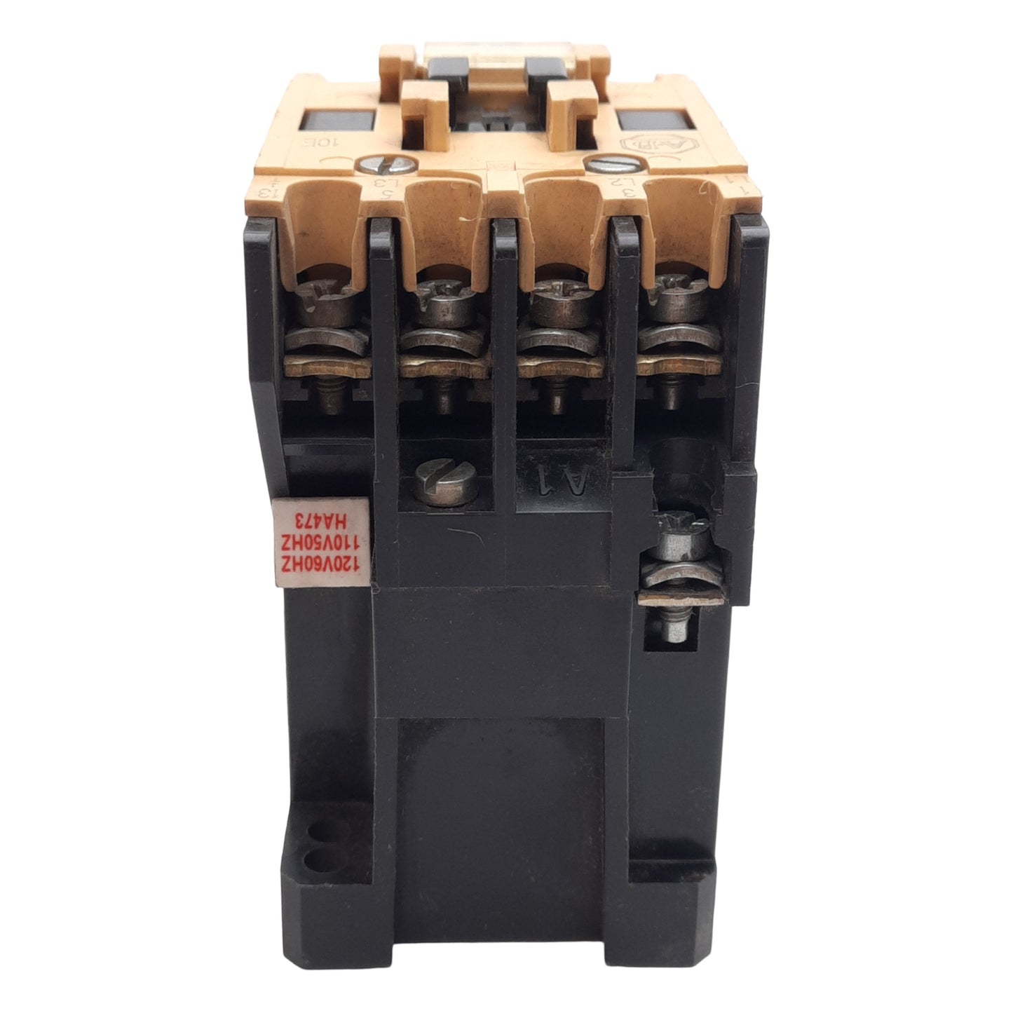 Used Lot of 2 Allen Bradley 100-A09ND3 IEC Contactor, 3-Pole, 690VAC 9A, 120VAC Coil