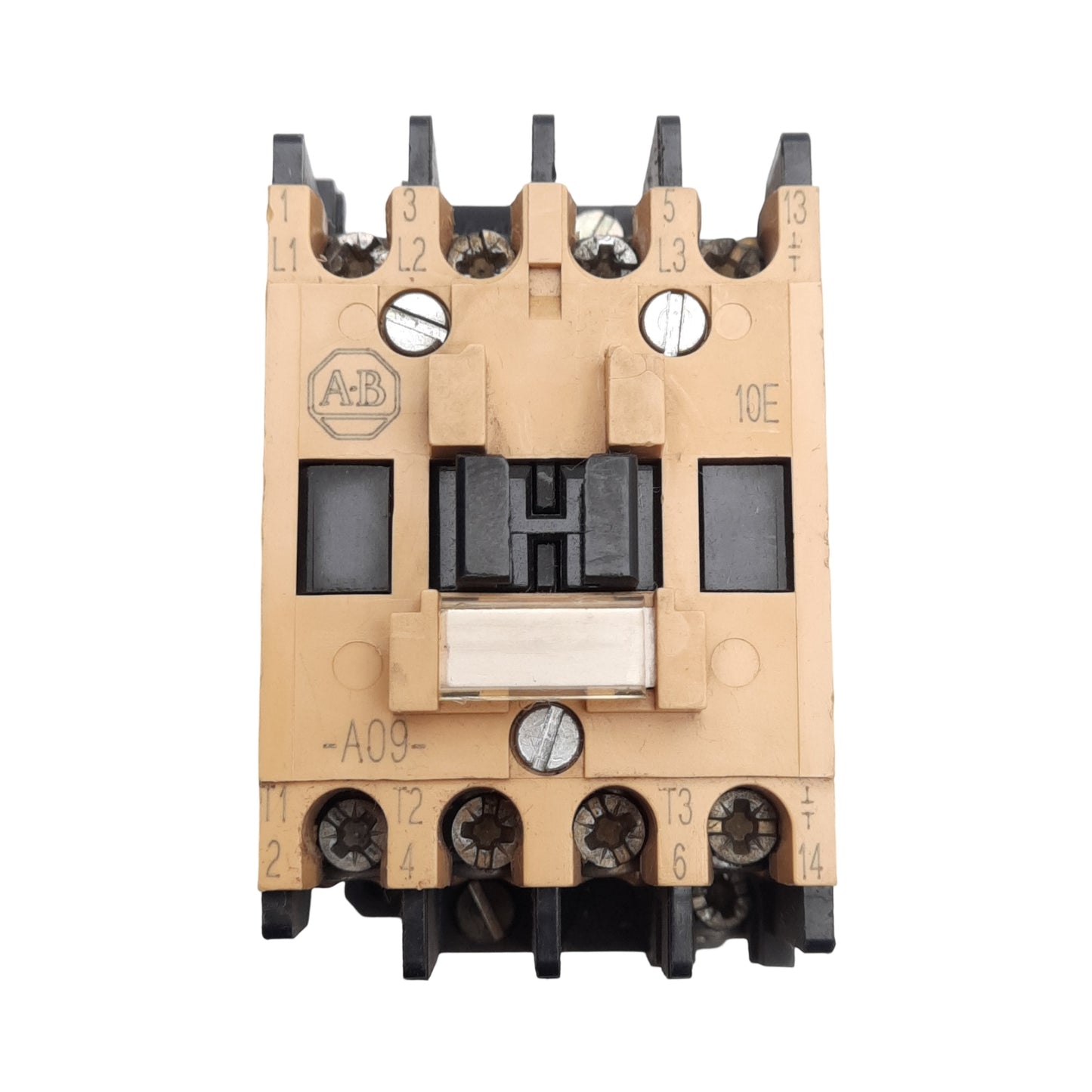 Used Lot of 2 Allen Bradley 100-A09ND3 IEC Contactor, 3-Pole, 690VAC 9A, 120VAC Coil