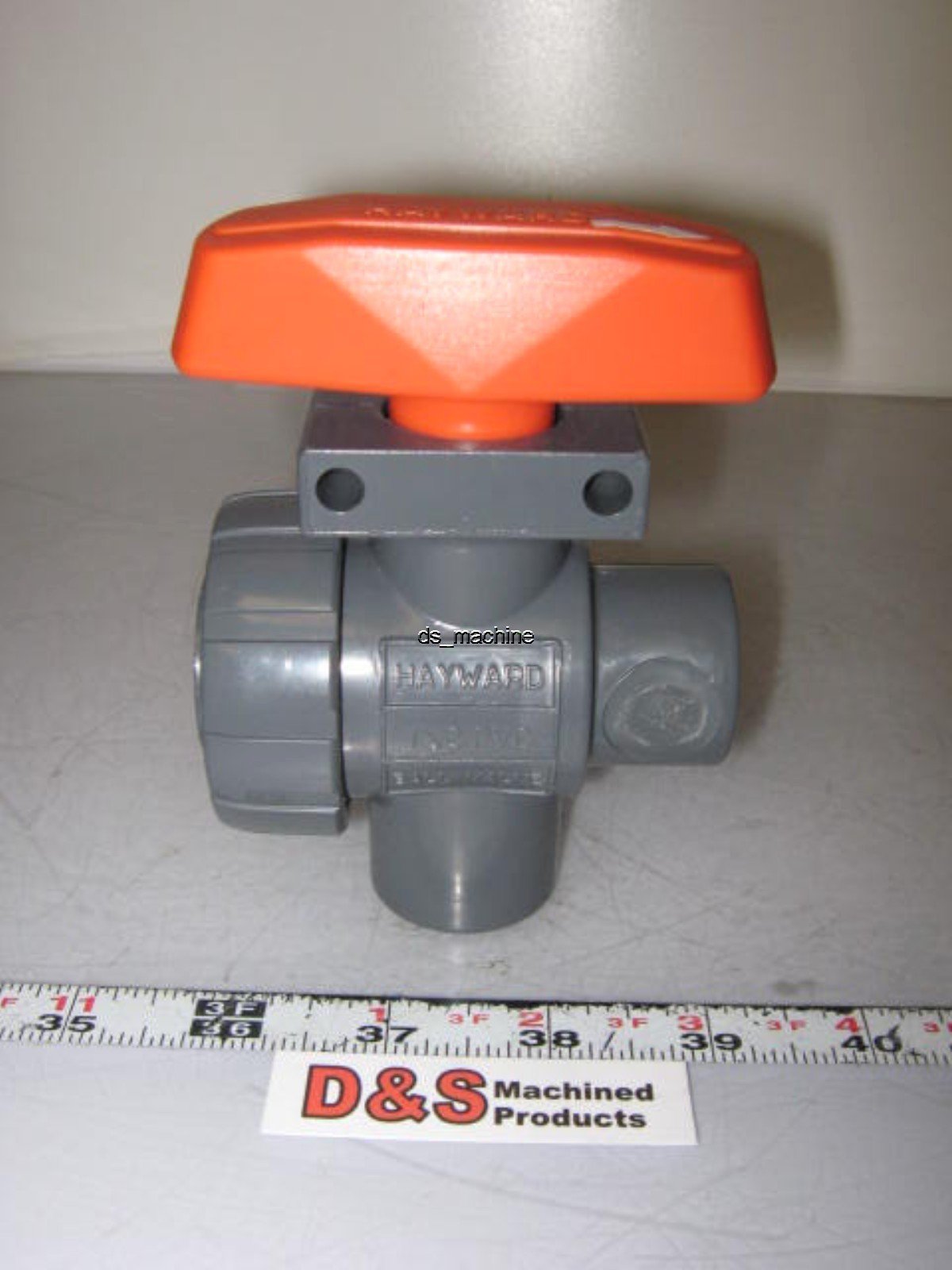 Used Lot of 2 Hayward 1/2" Sampling Ball Valve