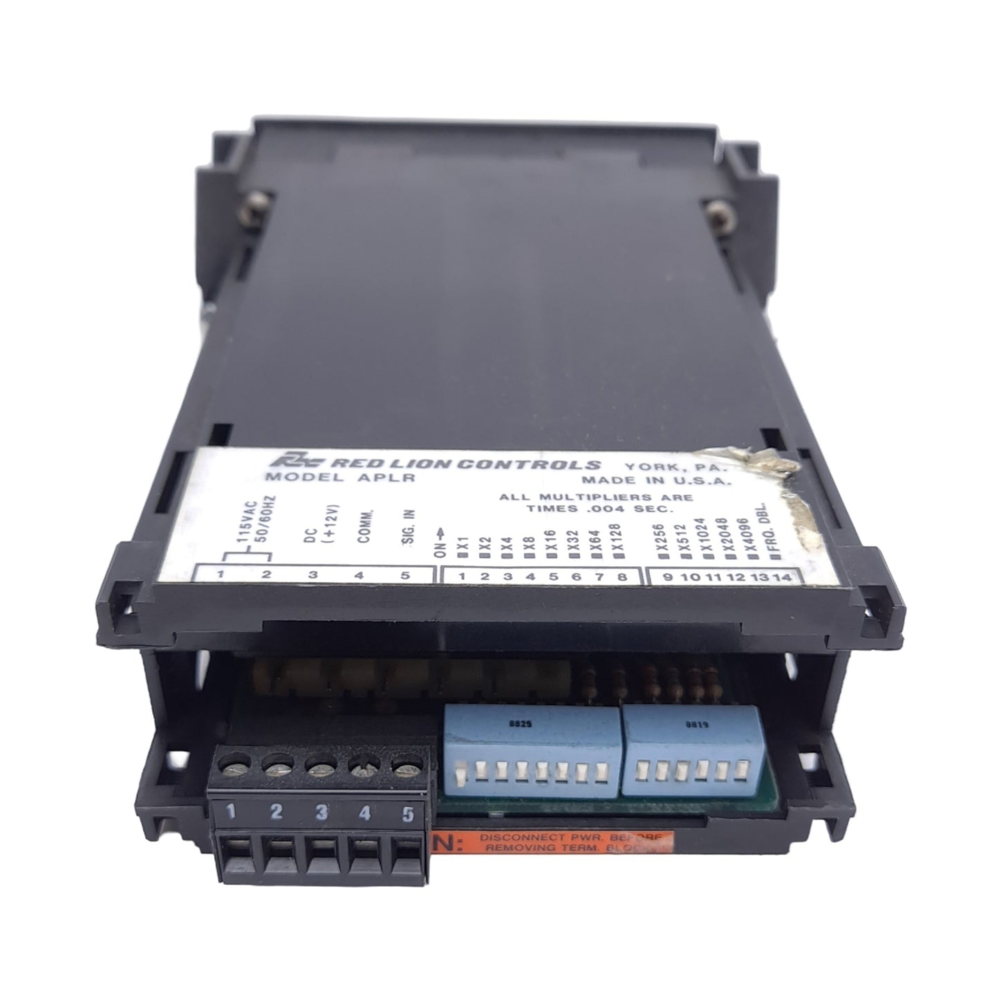 Used Red Lion APLR0600 Apollo Time Base Rate Indicator, 115VAC, 6-Digit LED Display