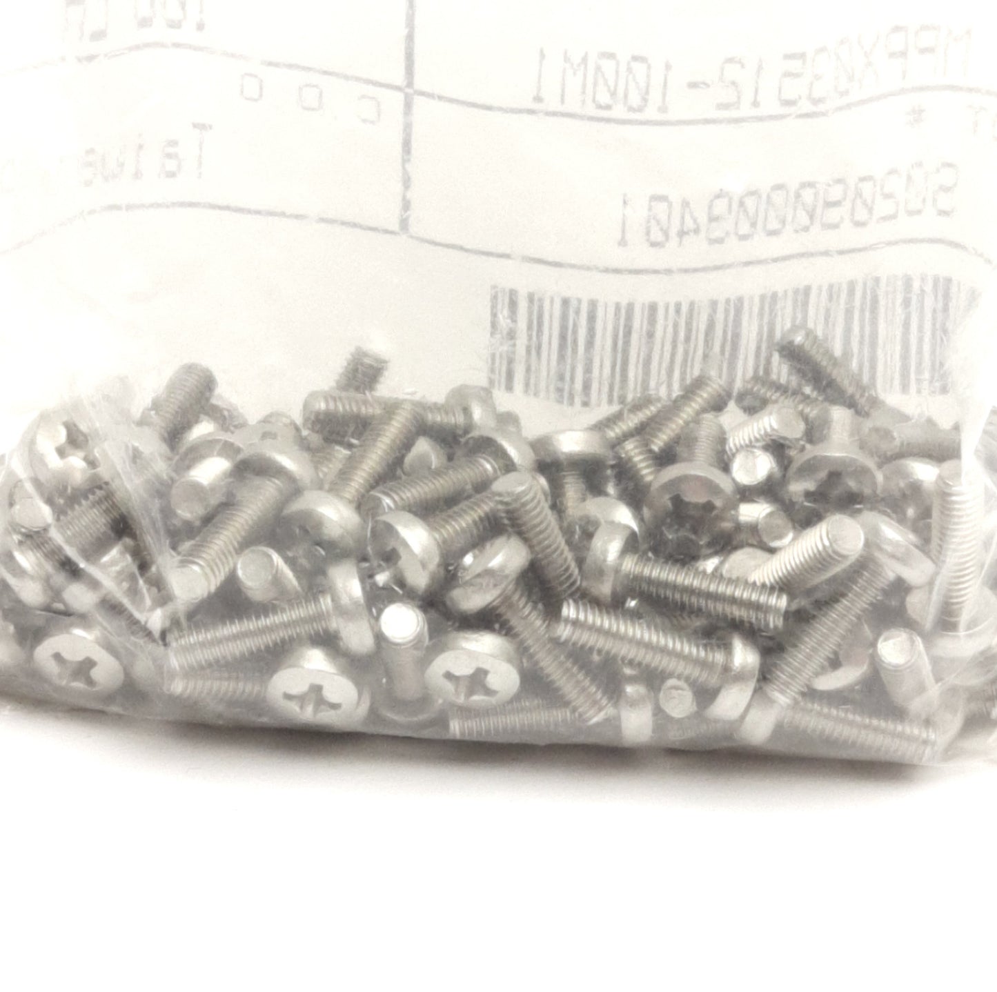 New Lot of 200 M3.5 x 12 DIN 7985-A2 Stainless Steel Phillips Panhead Machine Screws