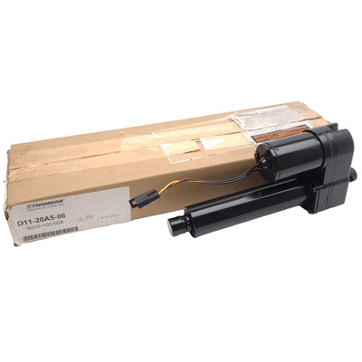 New Thomson D11-20A5-06 Actuator, 12VDC, 6in Stroke, 500lbf Dynamic Load, 7in Cable