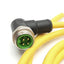 Used Murr Elektronik 7700-A4011-U1C030 90 Degree Cordset, Mini 7/8 4-Pole to Leads