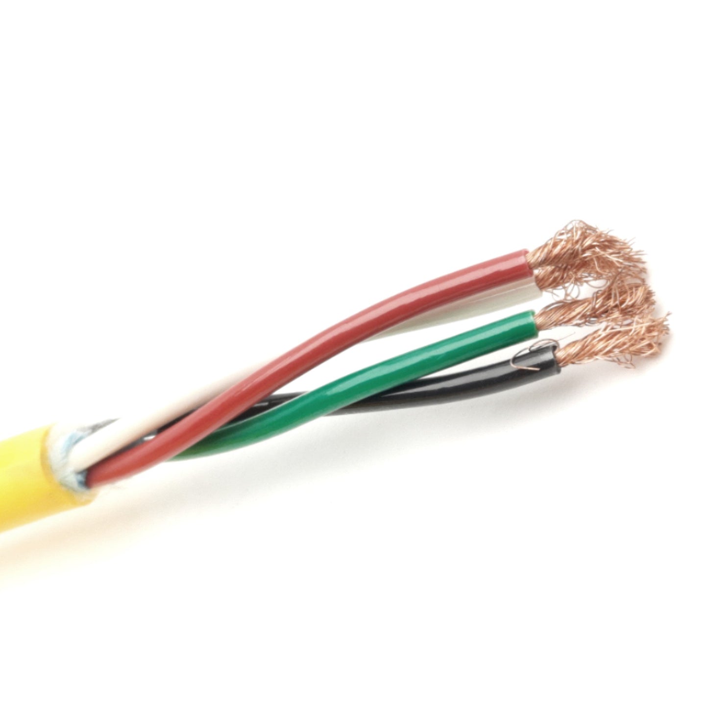 Used Murr Elektronik 7700-A4011-U1C030 90 Degree Cordset, Mini 7/8 4-Pole to Leads