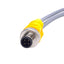 New Turck VBRS 4.4-2RK 4T-0.3/0.3 U0117 Splitter M12 4-Pin Male, 2x M12 4-Pin Female