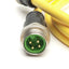 Used Murr Elektronik 7700-A4A01-U1C0150 Power Cable, Mini 7/8 4-Pole Male-Female