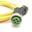 Used Murr Elektronik 7700-A4A01-U1C0150 Power Cable, Mini 7/8 4-Pole Male-Female