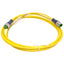 New Murr Elektronik 7000-40001-0130200 Cordset, M12 3-Pin Male/Female, 2m Length