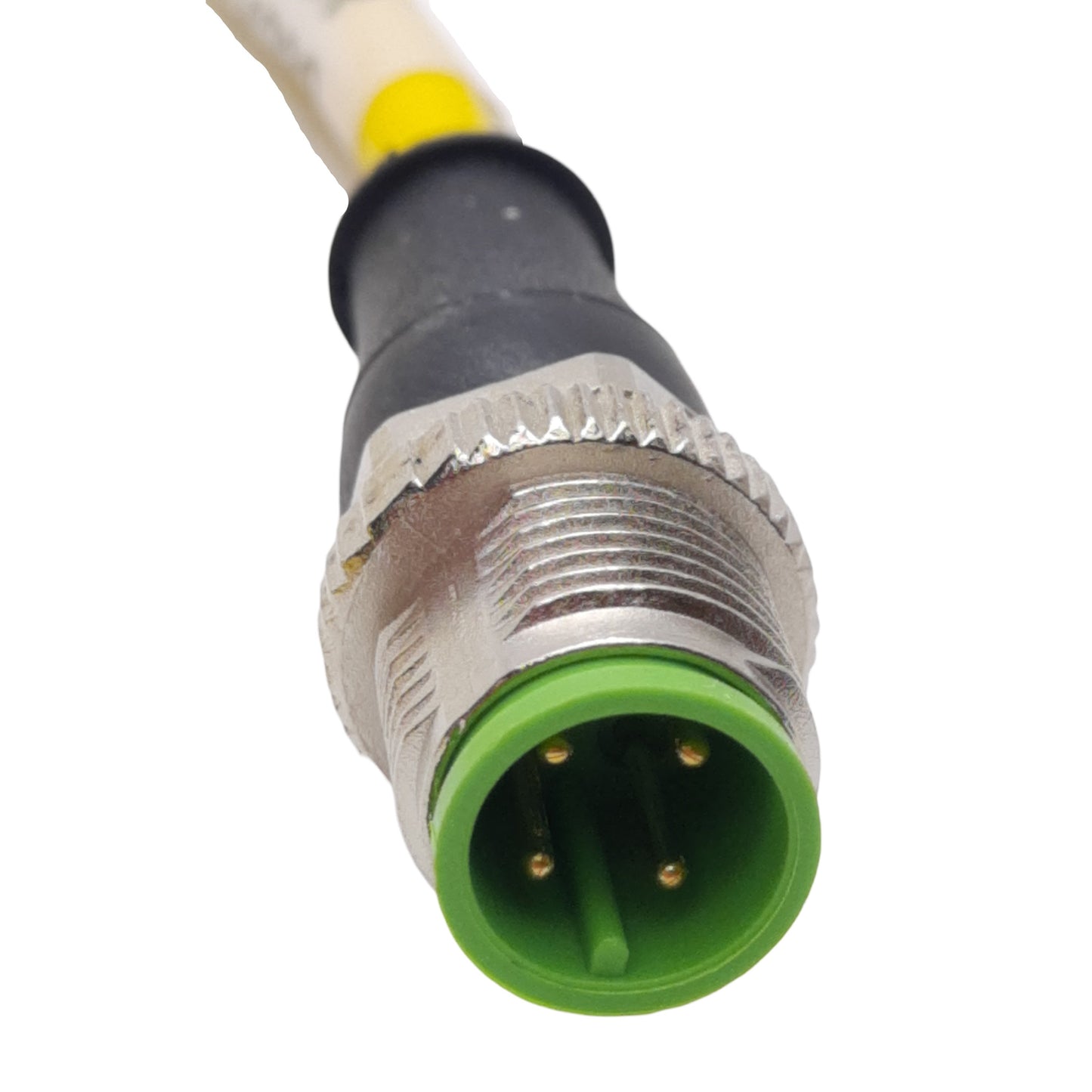 New – Open box Lot of 2 Murr Elektronik 7000-12021-0140500 Cordset, 250VAC/DC 4A, M12 4-Pin, 5m