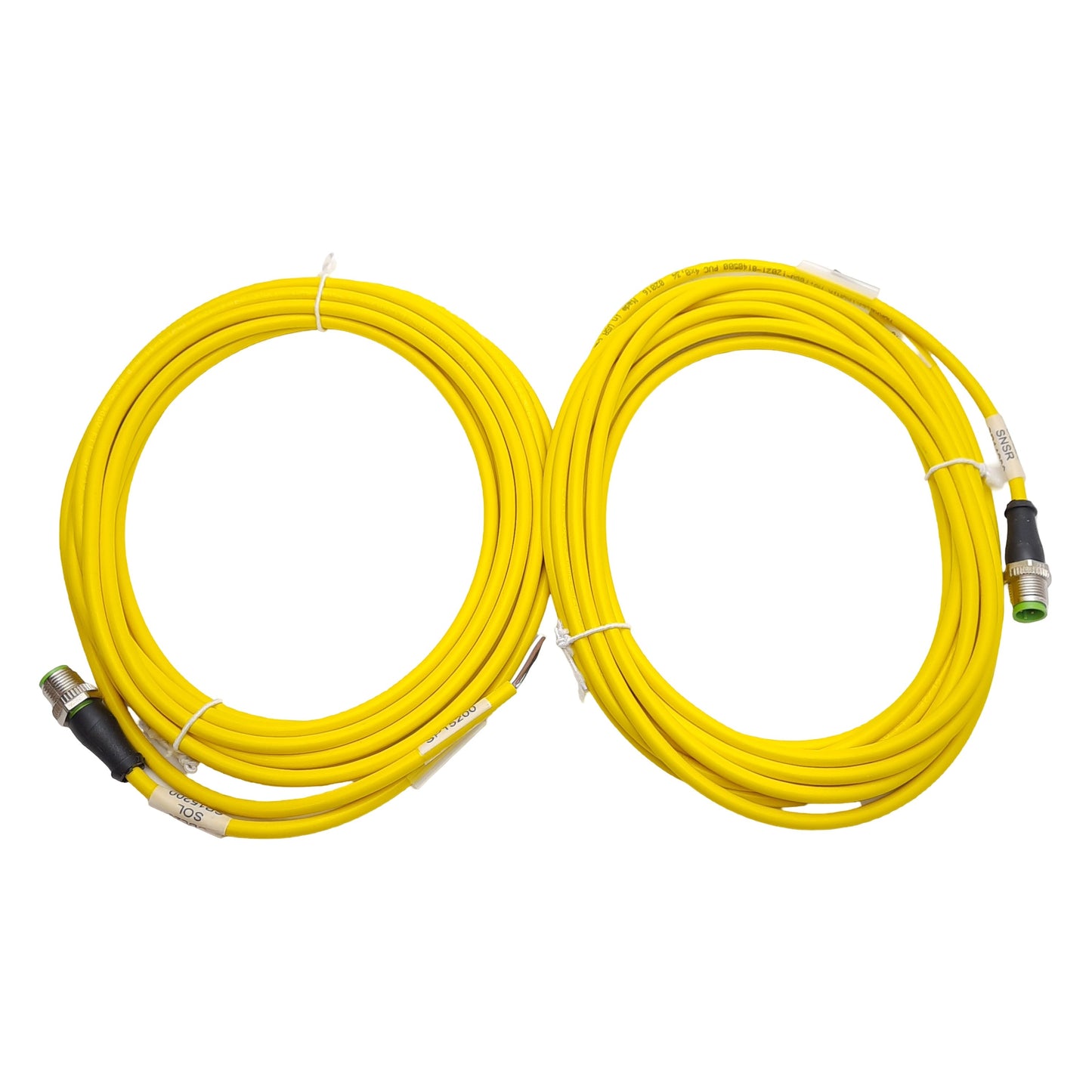 New – Open box Lot of 2 Murr Elektronik 7000-12021-0140500 Cordset, 250VAC/DC 4A, M12 4-Pin, 5m