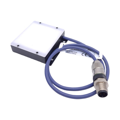 New – Open box Moritex CV-FL-51X51R-M12 Machine Vision LED Direct Backlight, Red, 51mm x 51mm