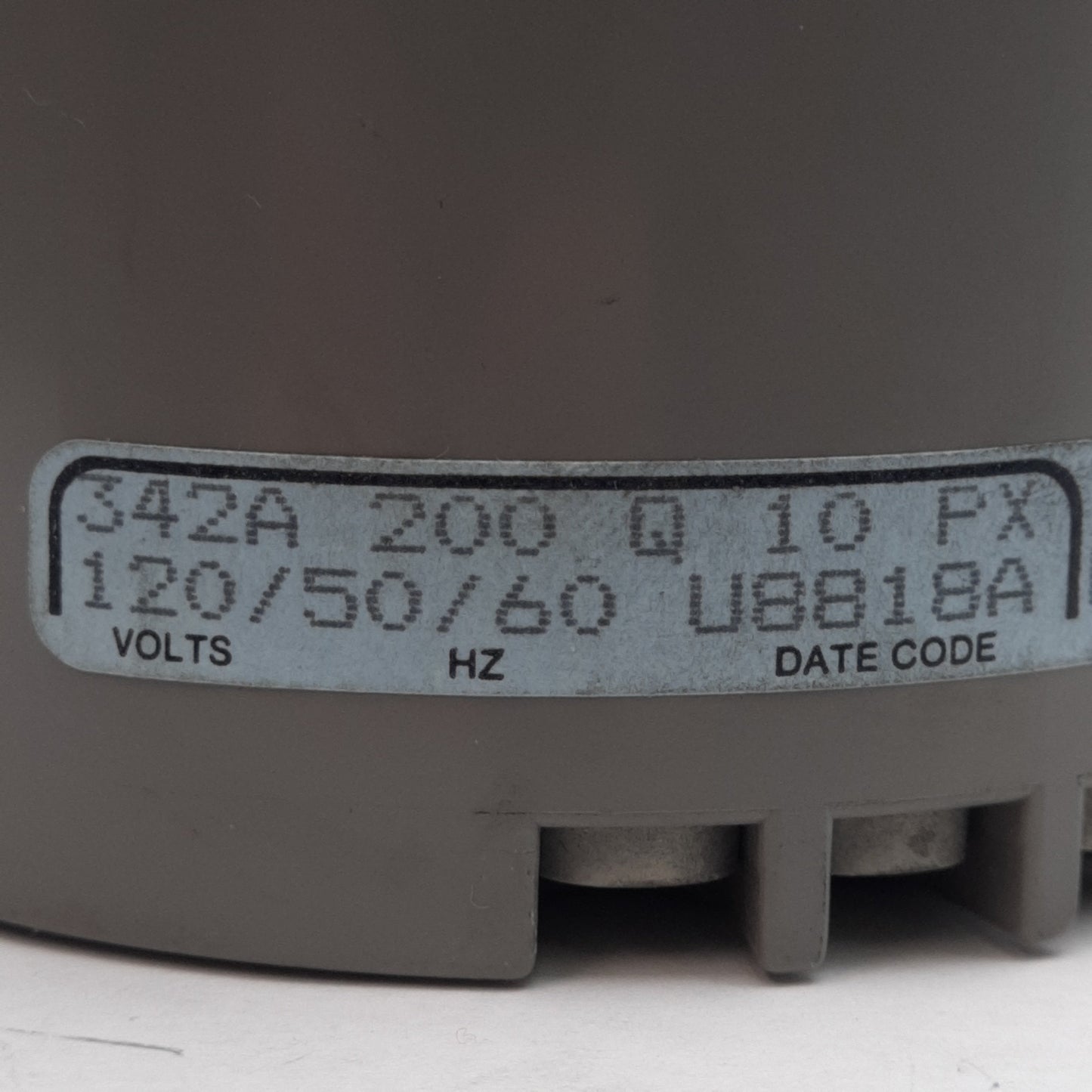 Used ATC 342A-200-Q-10-PX Multi-Range Repeat Cycle Timer, 120VAC, DPDT, 1sec~10hr