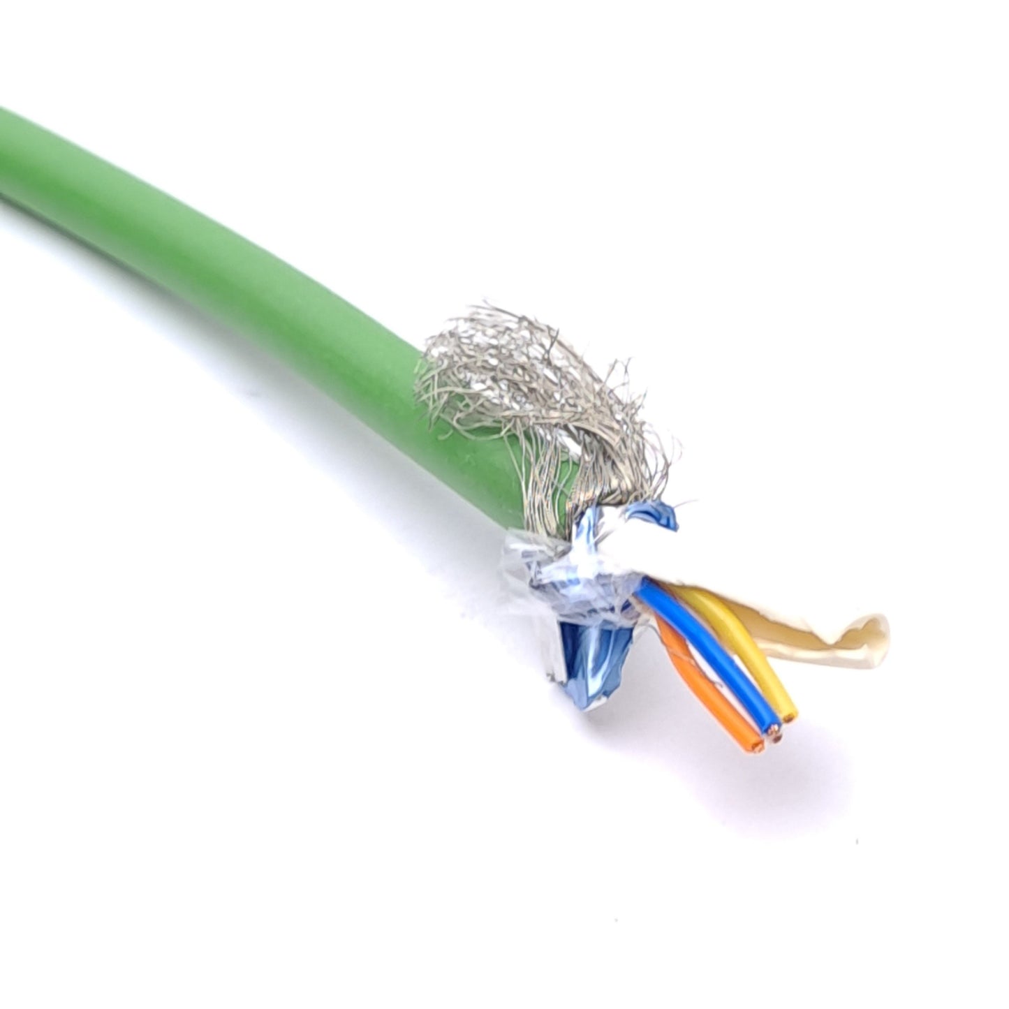 New Murr Elektronik 7000-14541-7960500 Cordset, M12 4-Pin Male to Flying Leads, 5m