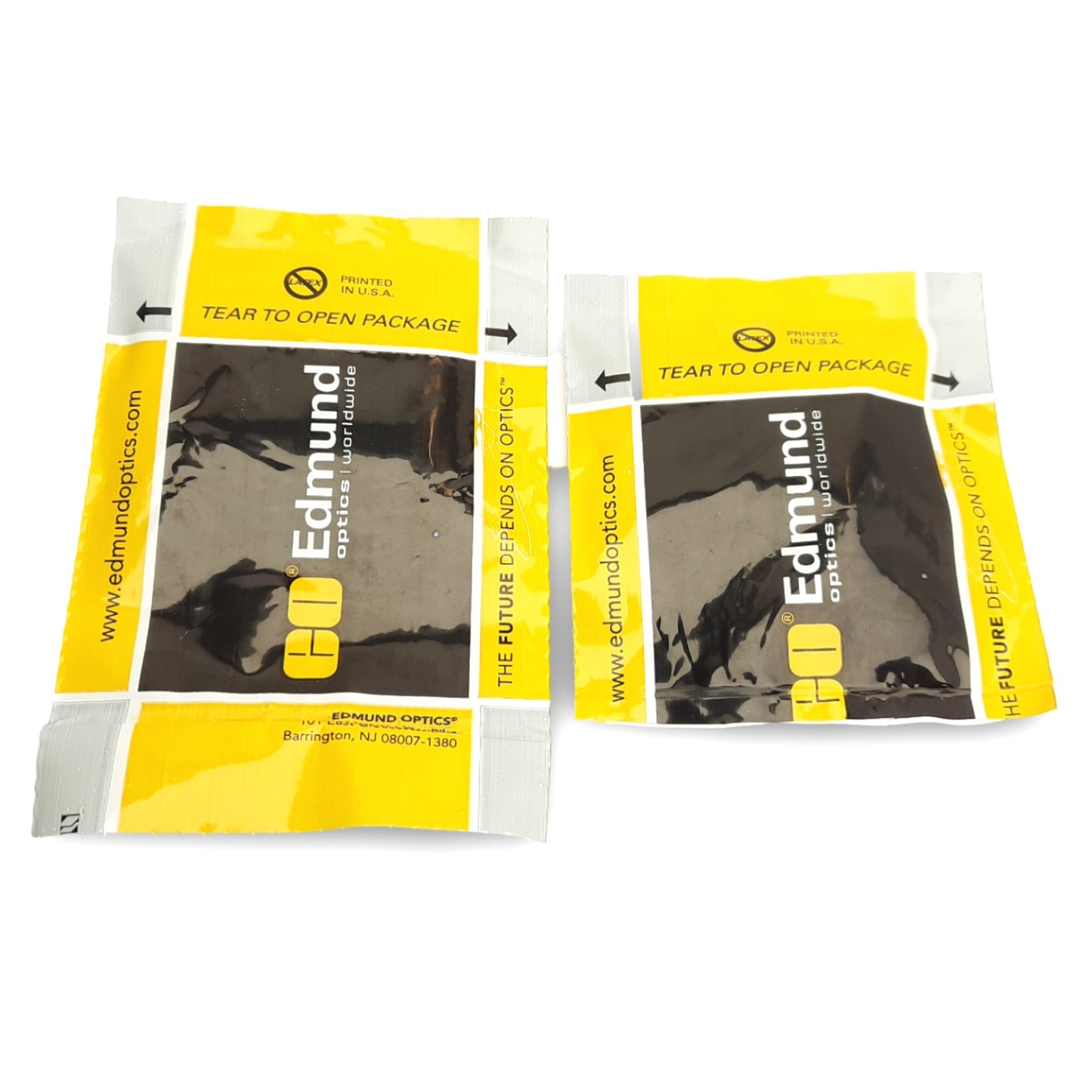 New Lot of 2 Edmund Optics 54-450 / 54450 Brass Spacer Ring 0.25mm, C-Mount