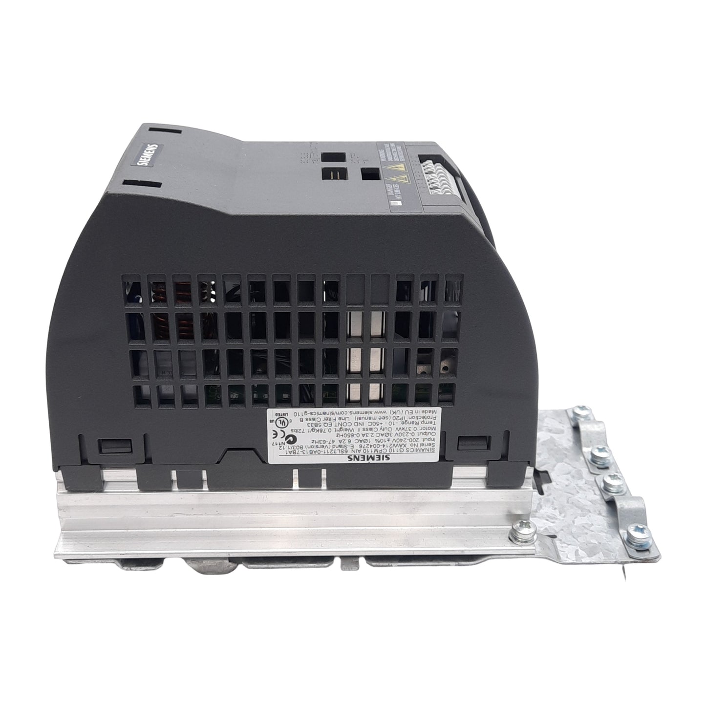 Used Siemens 6SL3211-0AB13-7BA1 PLC Power Supply, 200-240VAC IN, 3PH 230VAC 650Hz OUT