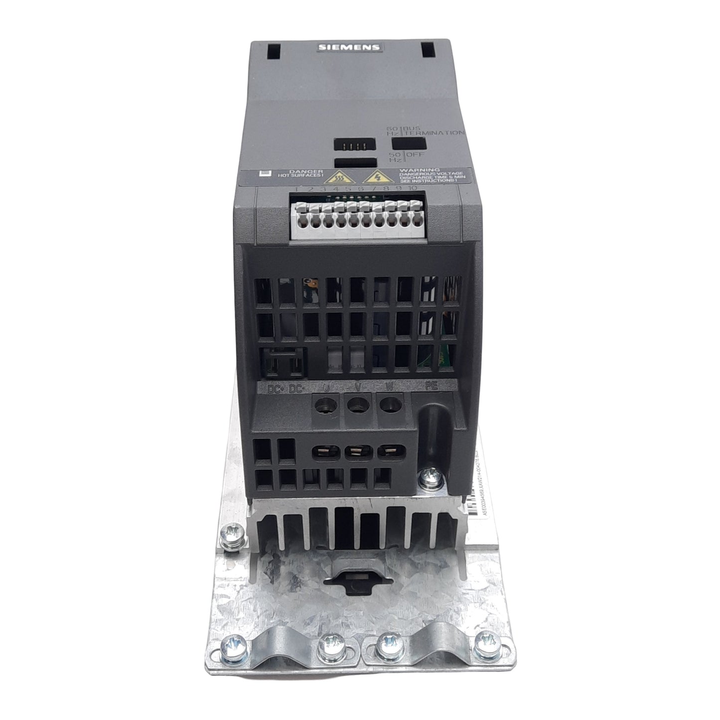 Used Siemens 6SL3211-0AB13-7BA1 PLC Power Supply, 200-240VAC IN, 3PH 230VAC 650Hz OUT