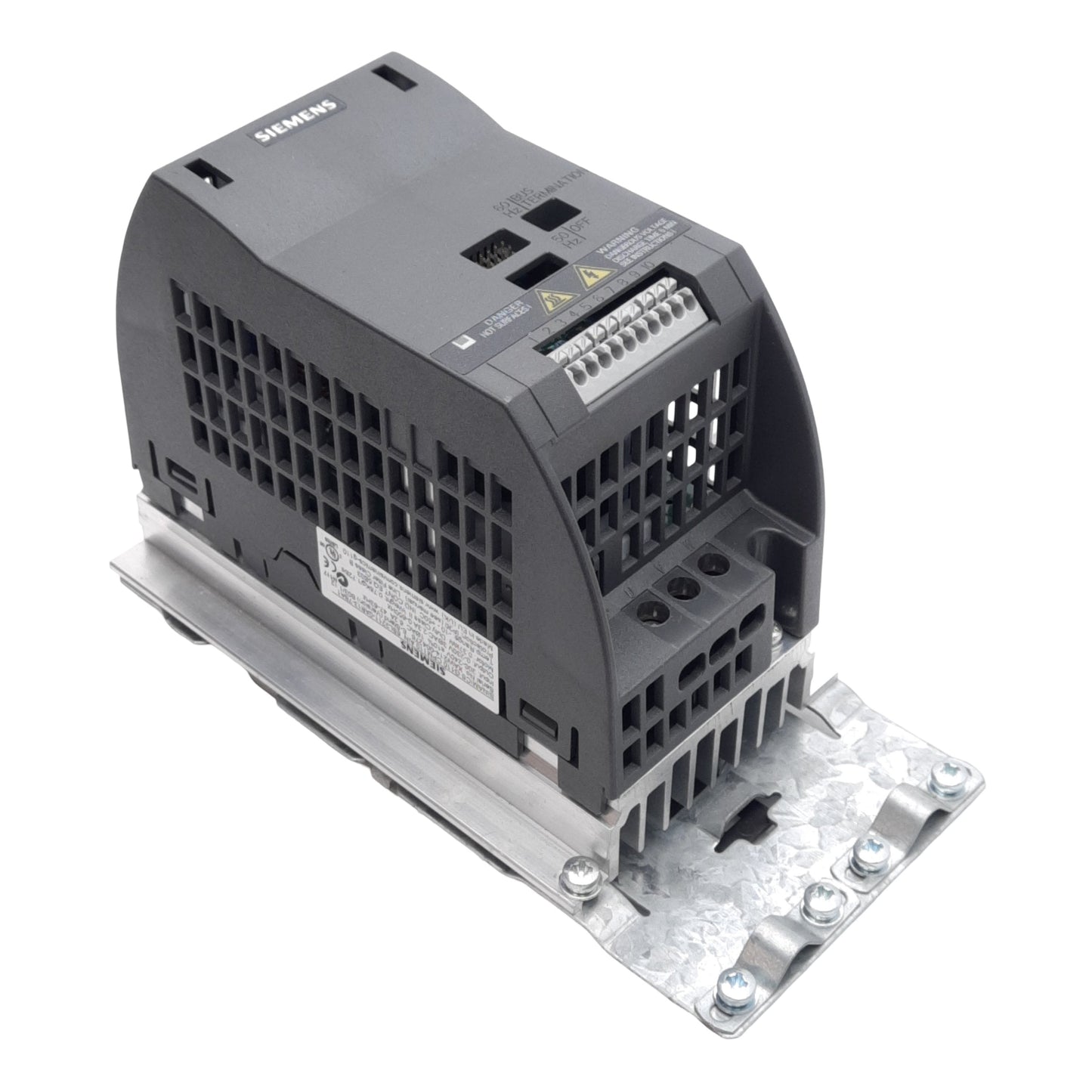 Used Siemens 6SL3211-0AB13-7BA1 PLC Power Supply, 200-240VAC IN, 3PH 230VAC 650Hz OUT