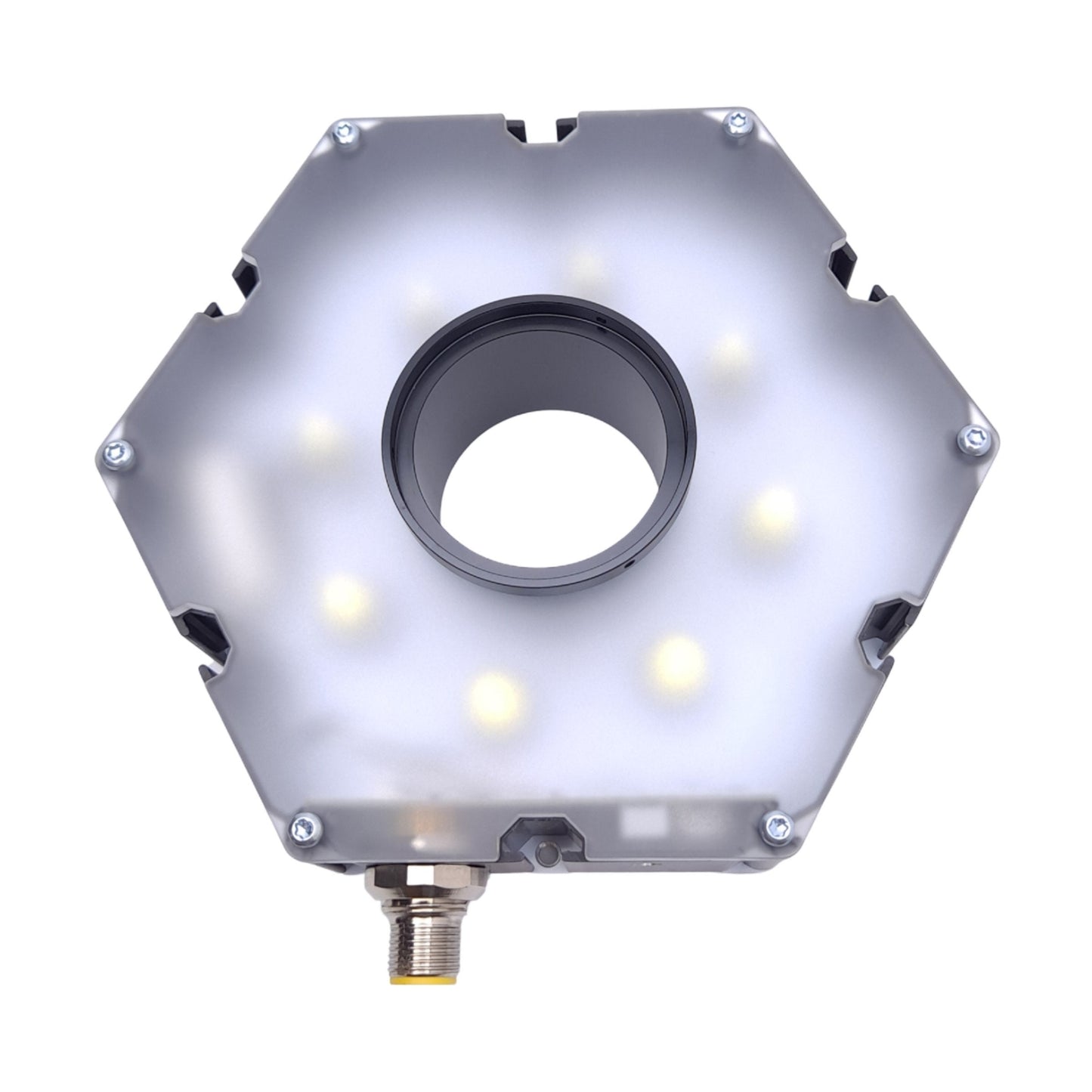 New – Open box Smart Vision Lights ODR130-WHI Ring Light, White, 24VDC, M12 5-Pin Male, Radial