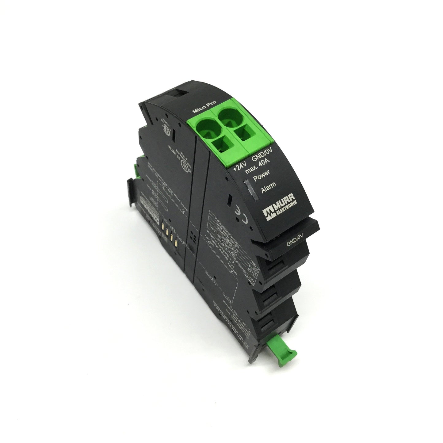 Used Murr 9000-41190-0000000 Mico Pro PM Power Supply Distribution Module 24VDC 40A