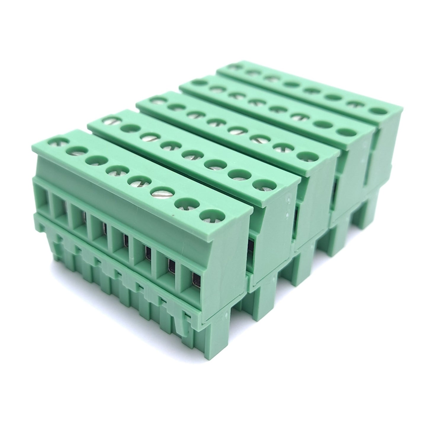 New – Open box Lot of 5 Phoenix Contact 1792304 MVSTBR 2,5/ 8-ST-5,08 PCB Connector, 8-Position