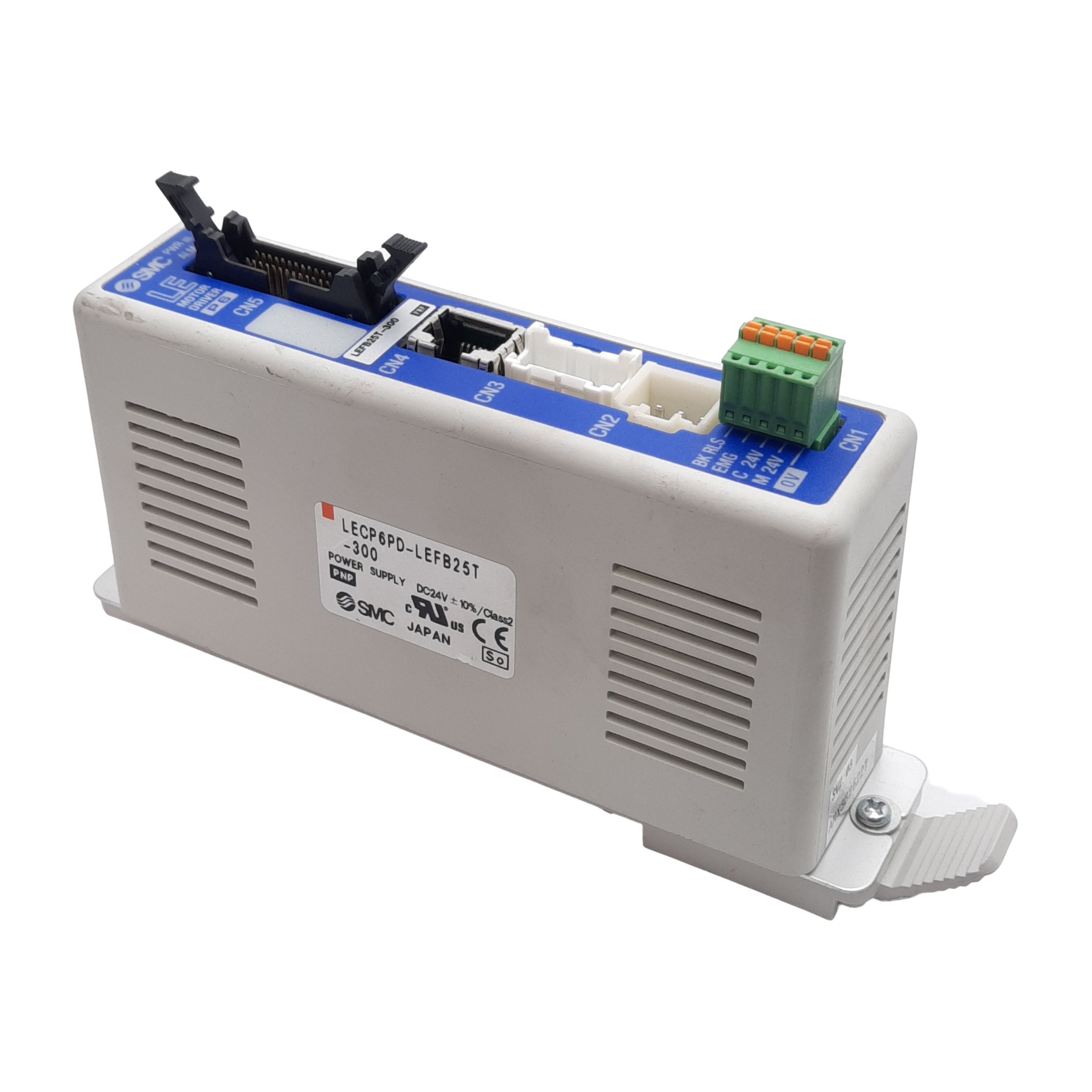 SMC LECP6PD-LEFB25T-300 Stepper Motor Controller, 24VDC, PNP Parallel ...